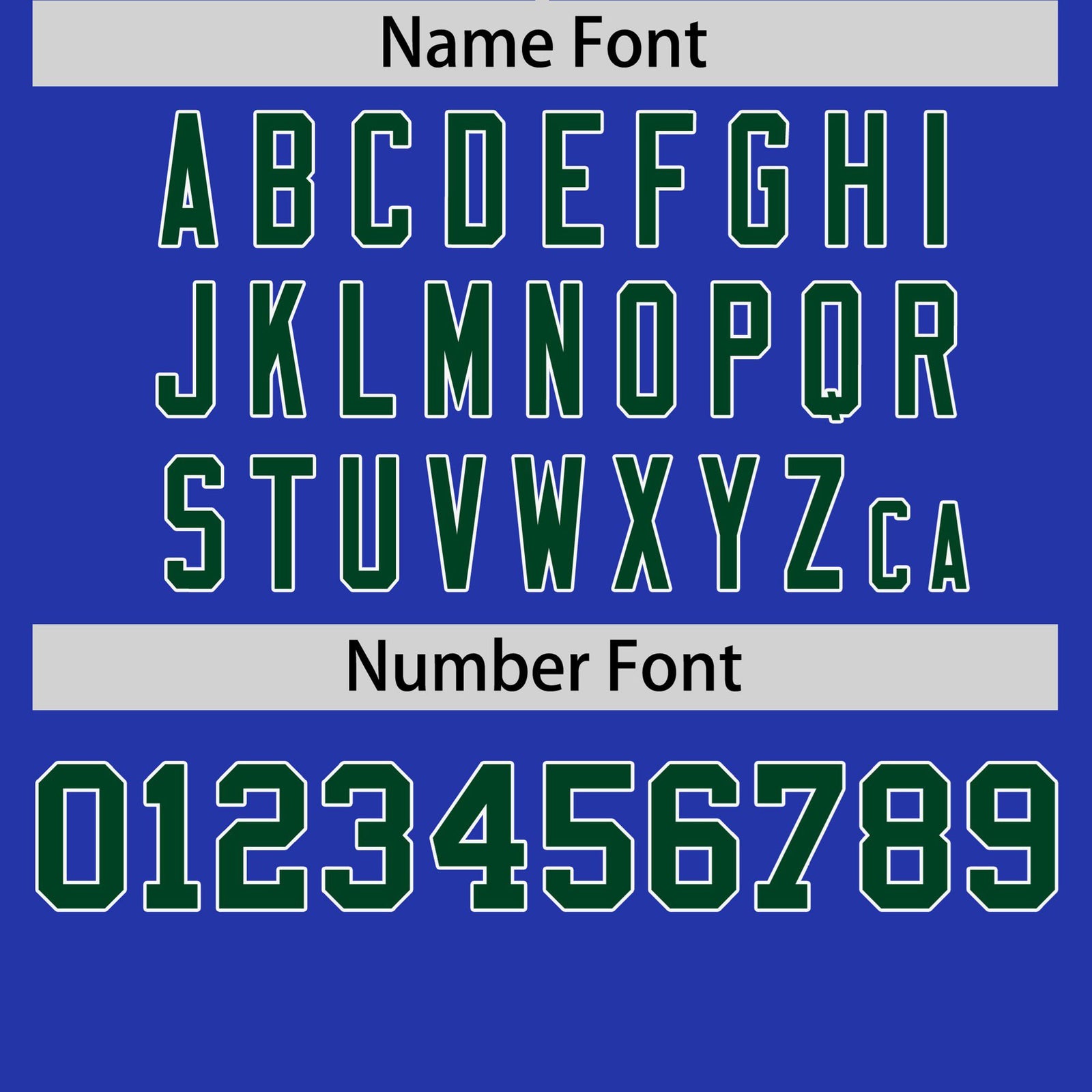 Custom Royal Blue Green White Crew Neck Personalized Raglan Sleeve Performance T-shirt