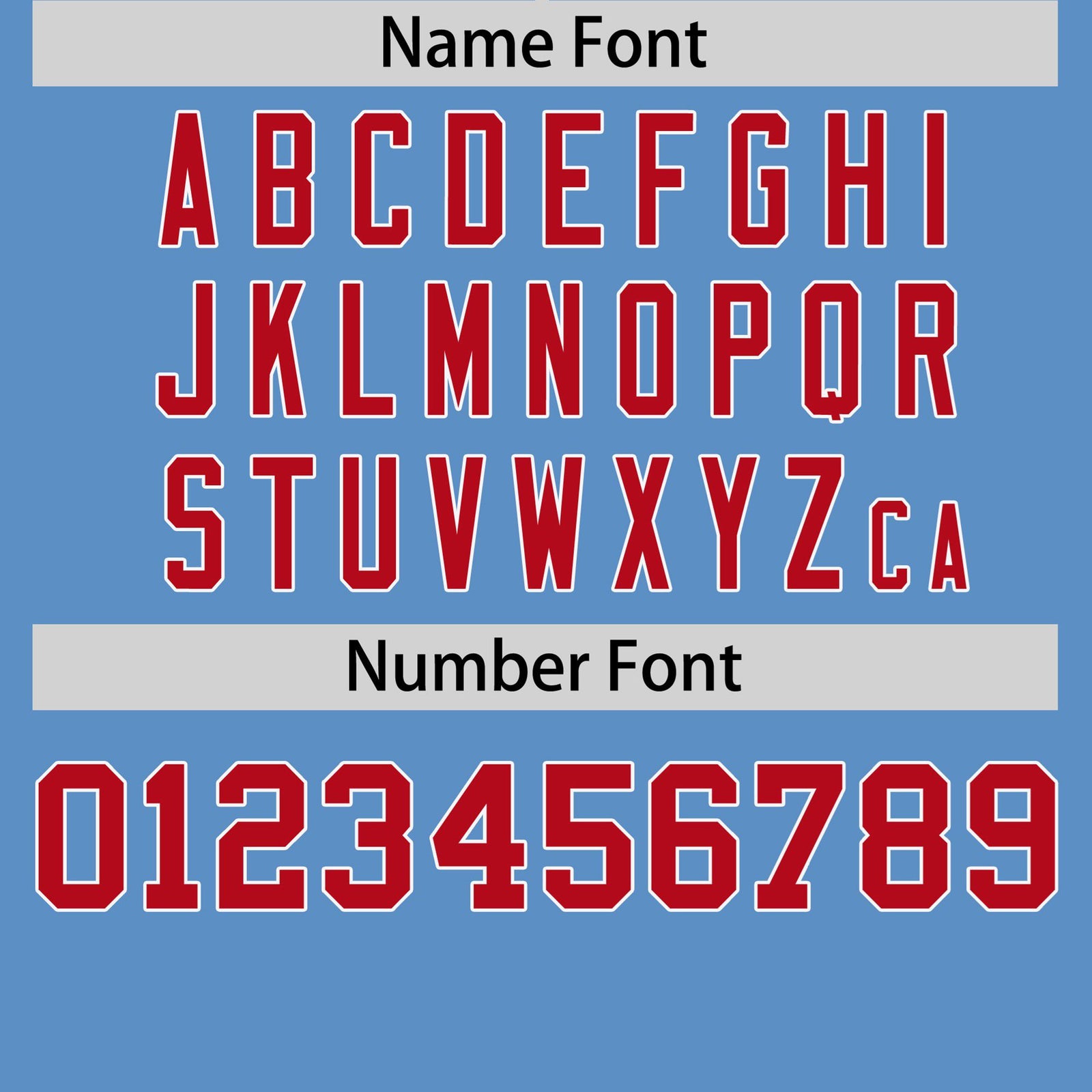 Custom Light Blue Red White Crew Neck Personalized Raglan Sleeve Performance T-shirt