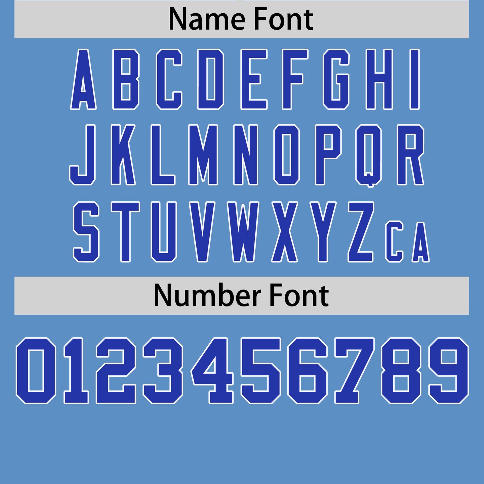 Custom Light Blue Royal Blue White Crew Neck Personalized Raglan Sleeve Performance T-shirt