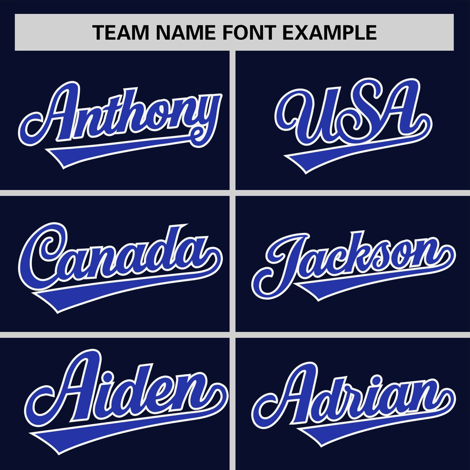 Custom Navy Royal Blue White Crew Neck Personalized Raglan Sleeve Performance T-shirt