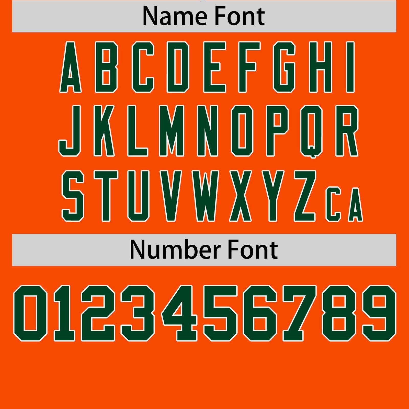 Custom Orange Green White Crew Neck Personalized Raglan Sleeve Performance T-shirt