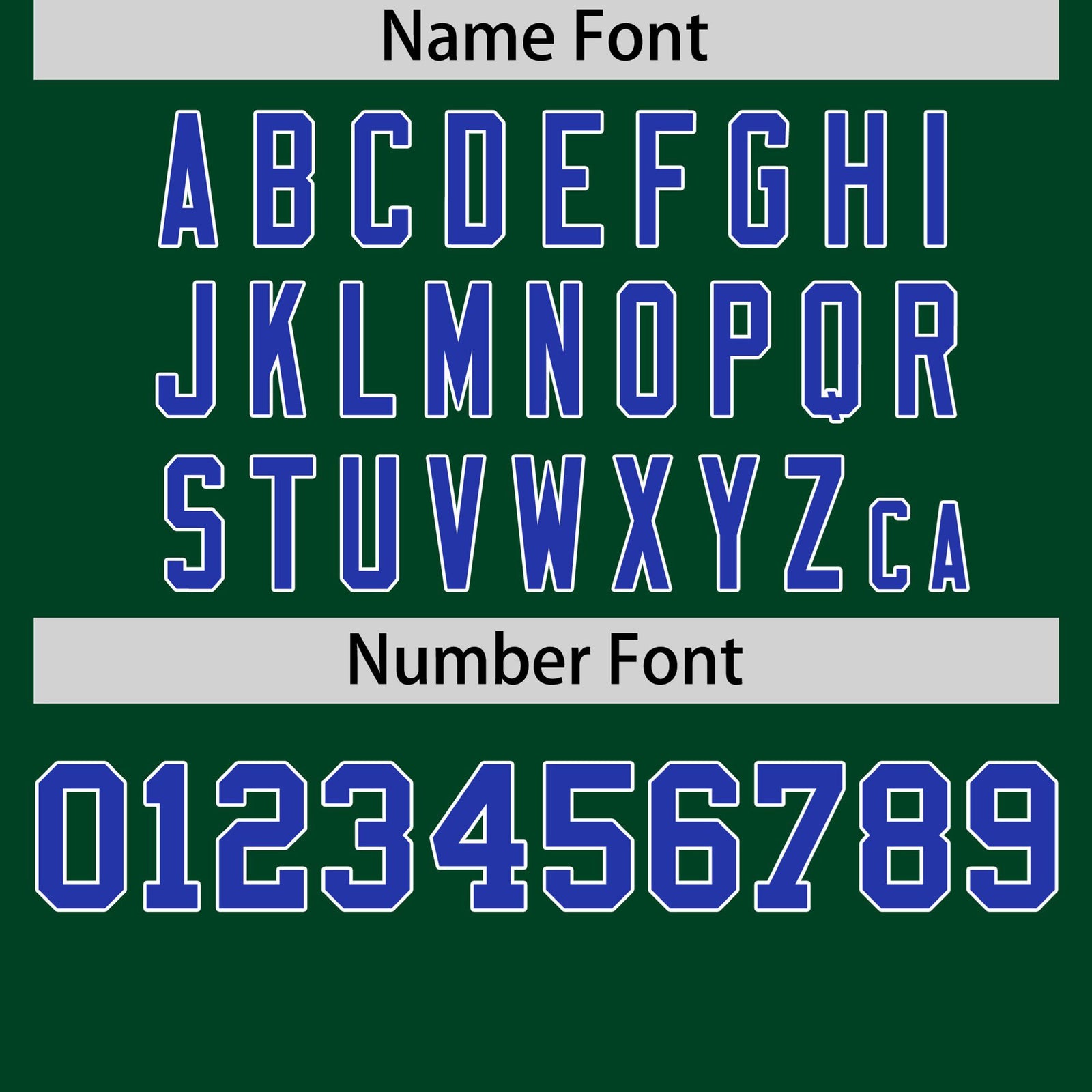 Custom Green Royal Blue White Crew Neck Personalized Raglan Sleeve Performance T-shirt