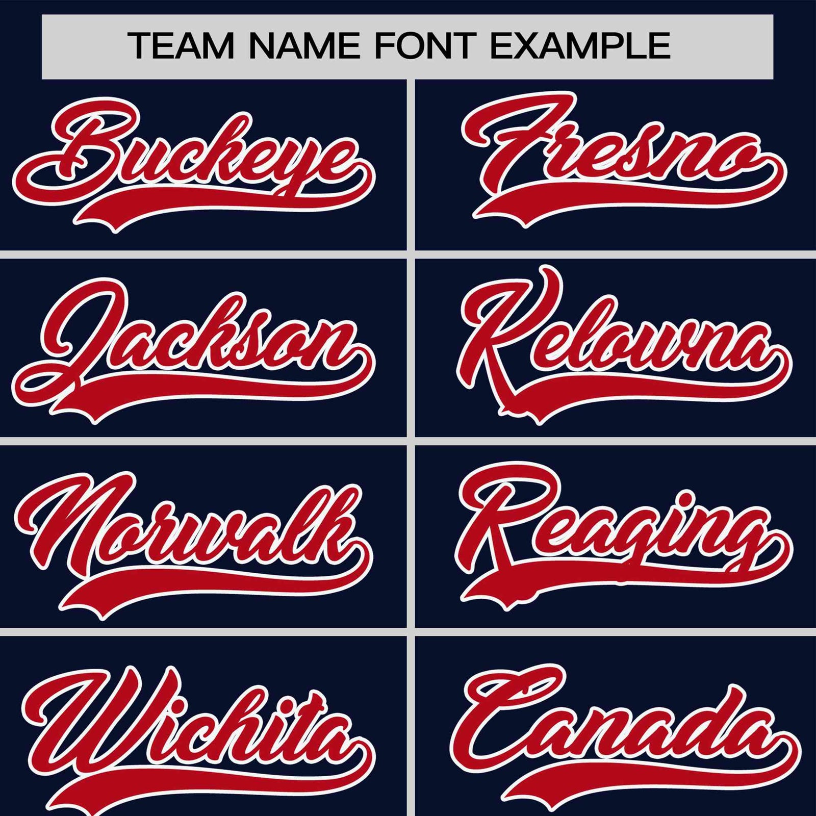Custom Navy White Red Crew Neck Personalized Raglan Sleeve Performance T-shirt
