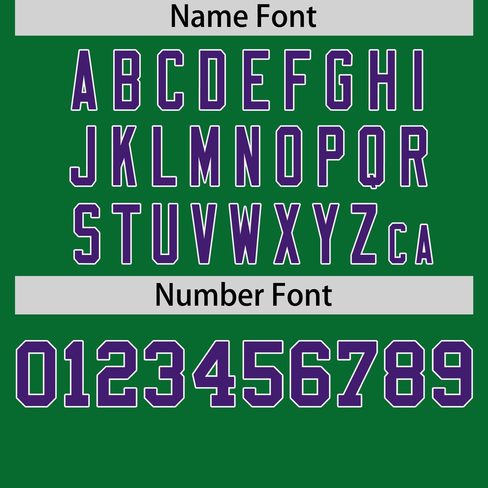 Custom Kelly Green Purple White Crew Neck Personalized Raglan Sleeve Performance T-shirt