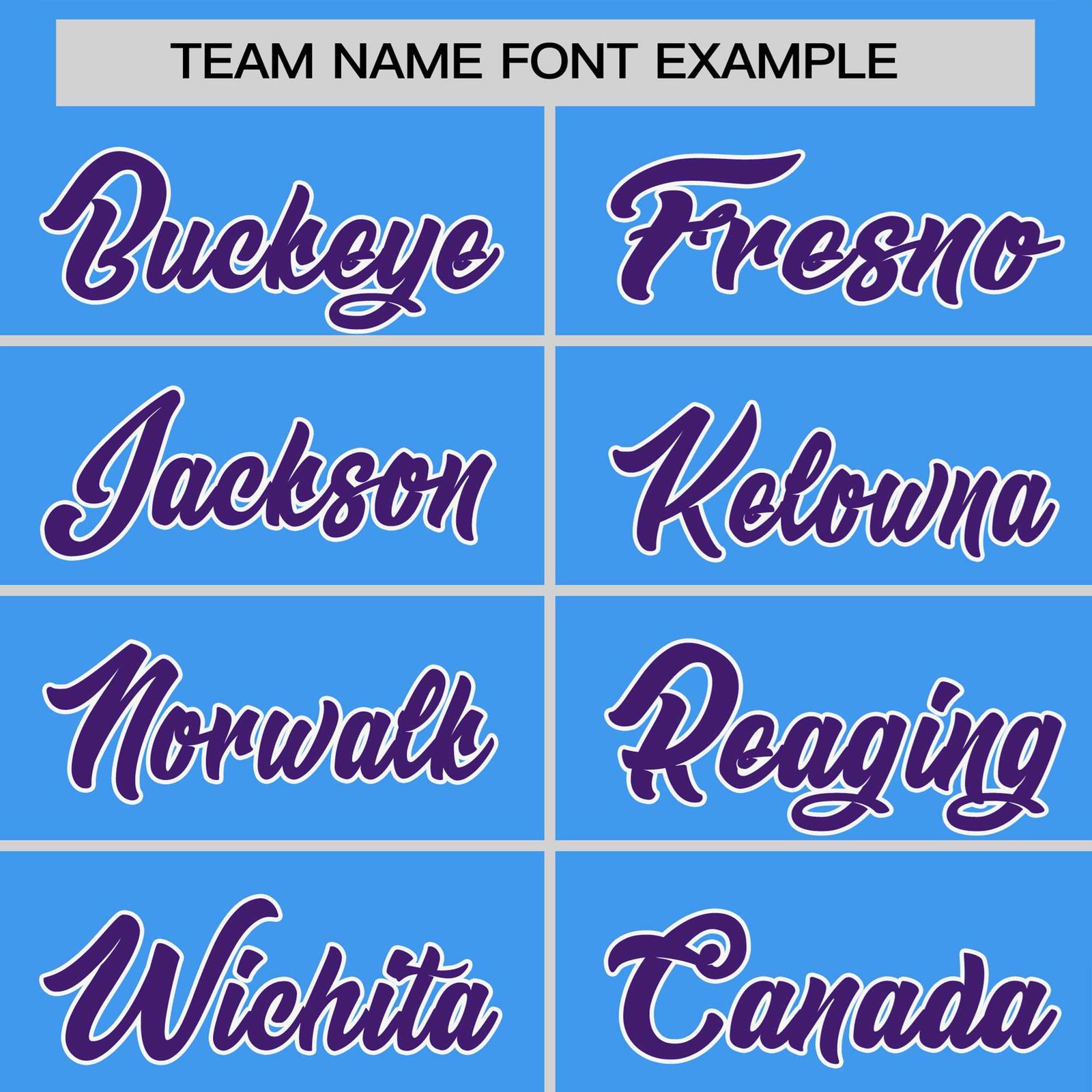 Custom Powder Blue Purple White Crew Neck Personalized Raglan Sleeve Performance T-shirt