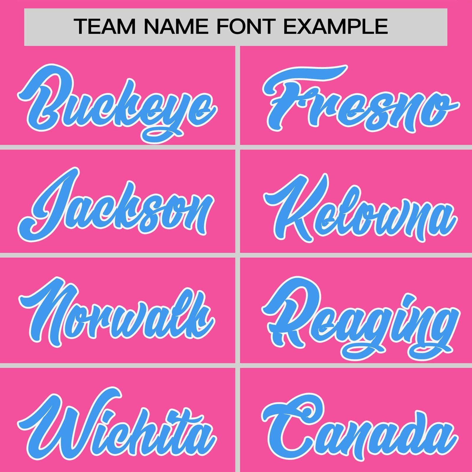 Custom Pink Powder Blue White Crew Neck Personalized Raglan Sleeve Performance T-shirt