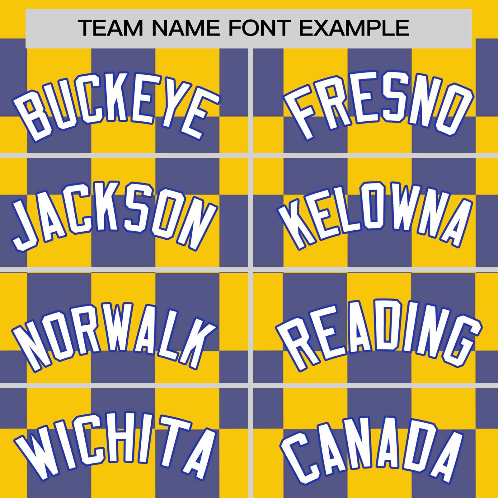 Custom Gold-01 Royal Blue Crew neck Plaid Pattern Personalized Performance T-Shirt