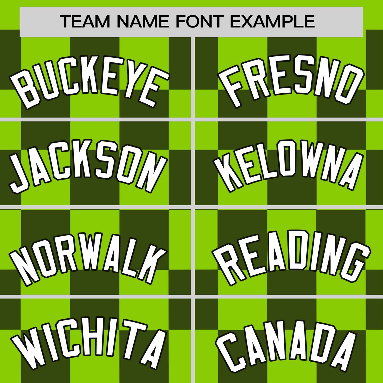 Custom Neon Green Navy Crew neck Plaid Pattern Personalized Performance T-Shirt