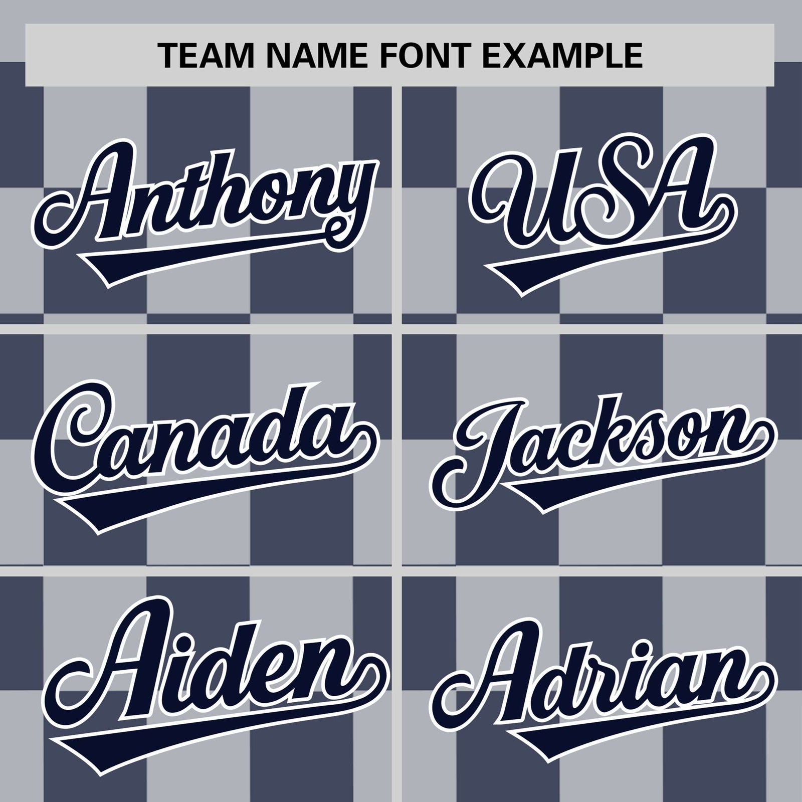 Custom Gray Navy Crew neck Plaid Pattern Personalized Performance T-Shirt