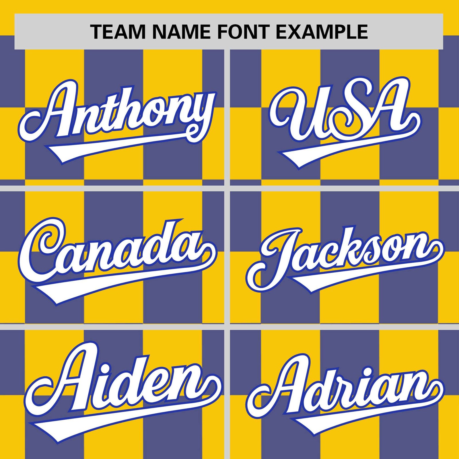 Custom Gold-01 Royal Blue Crew neck Plaid Pattern Personalized Performance T-Shirt