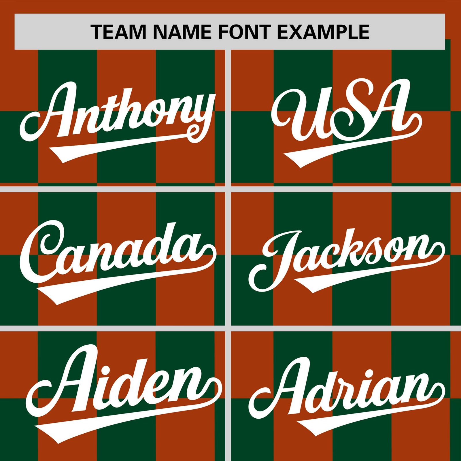 Custom Munsell Green Crew neck Plaid Pattern Personalized Performance T-Shirt