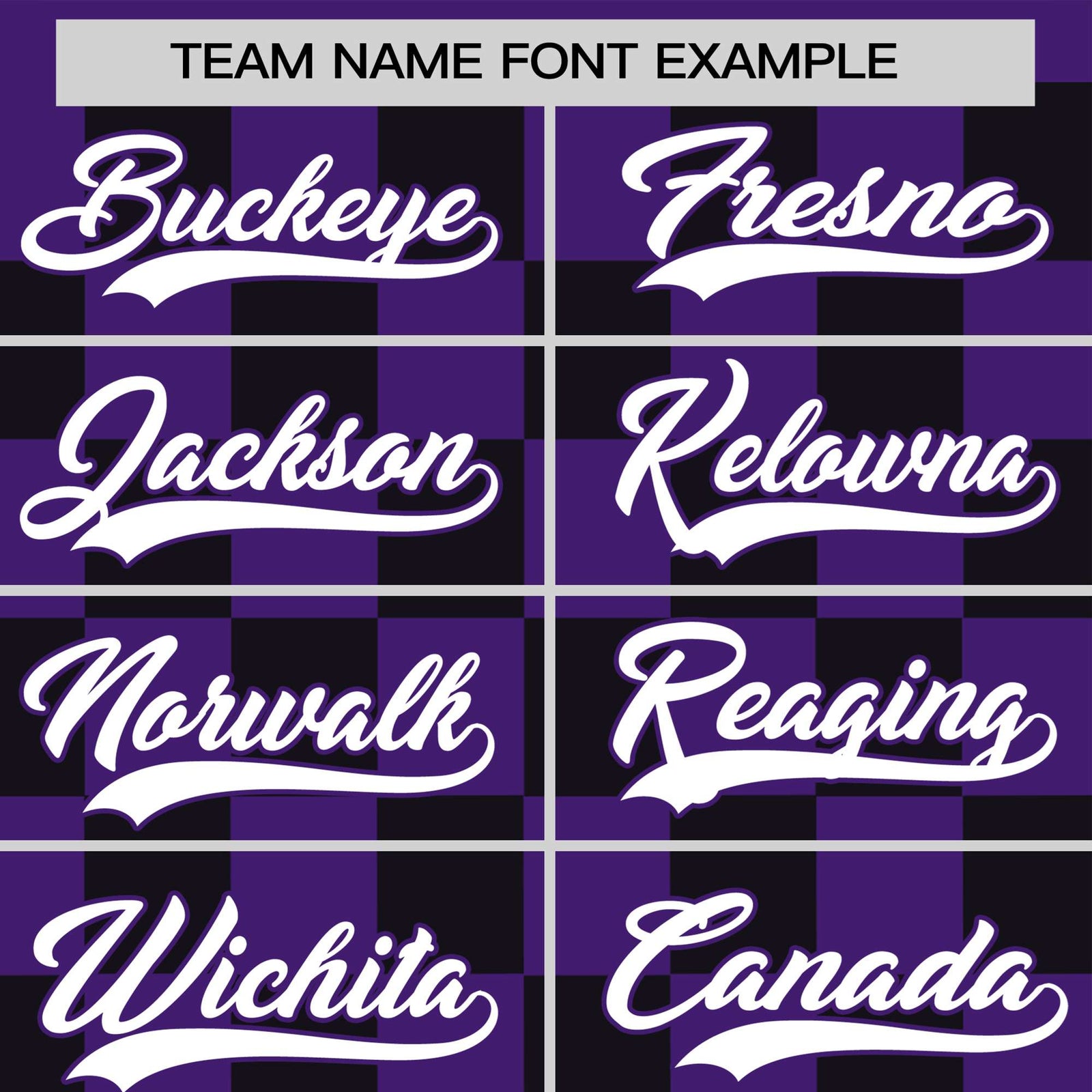 Custom Purple Gray Crew neck Plaid Pattern Personalized Performance T-Shirt