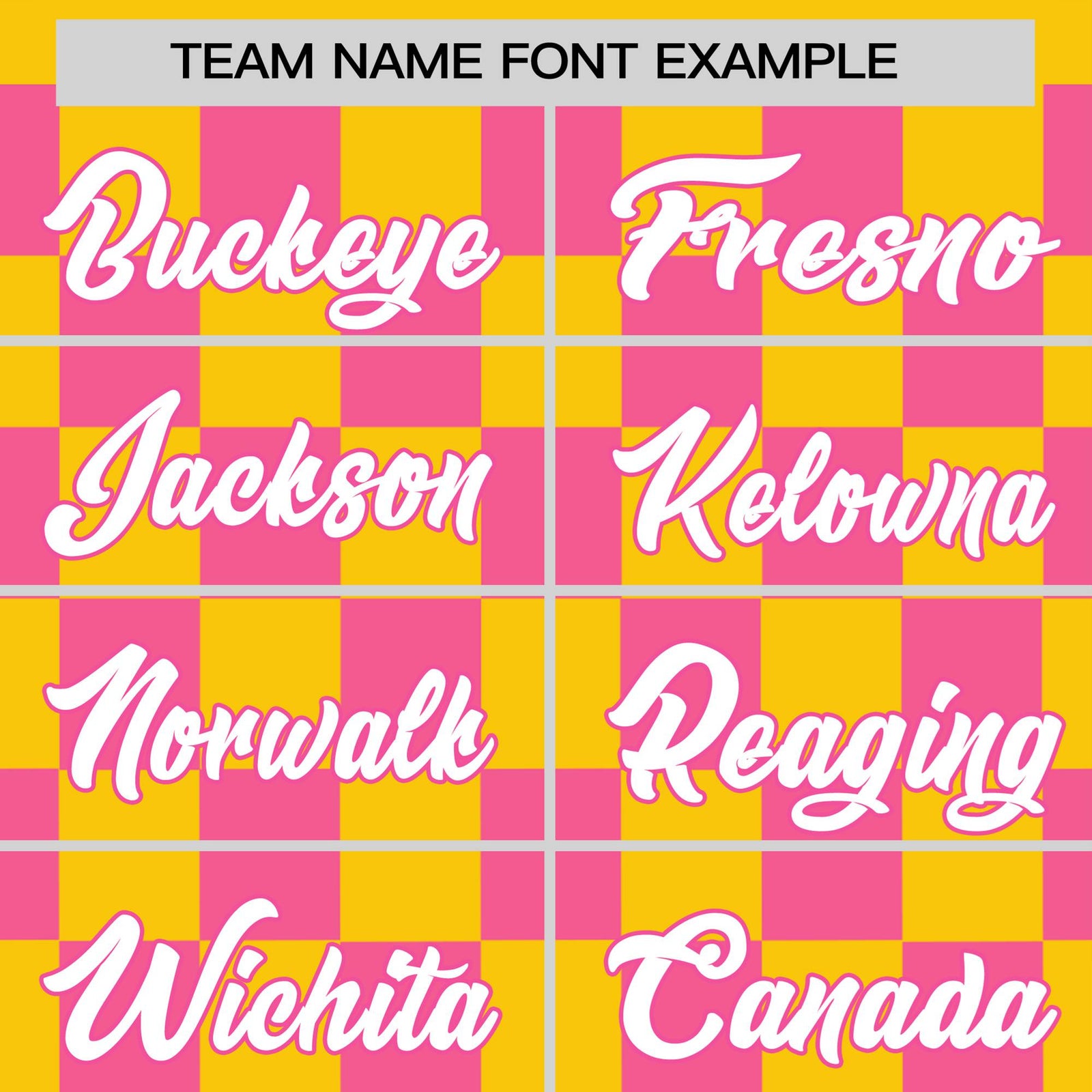 Custom Gold-01 Pink Crew neck Plaid Pattern Personalized Performance T-Shirt