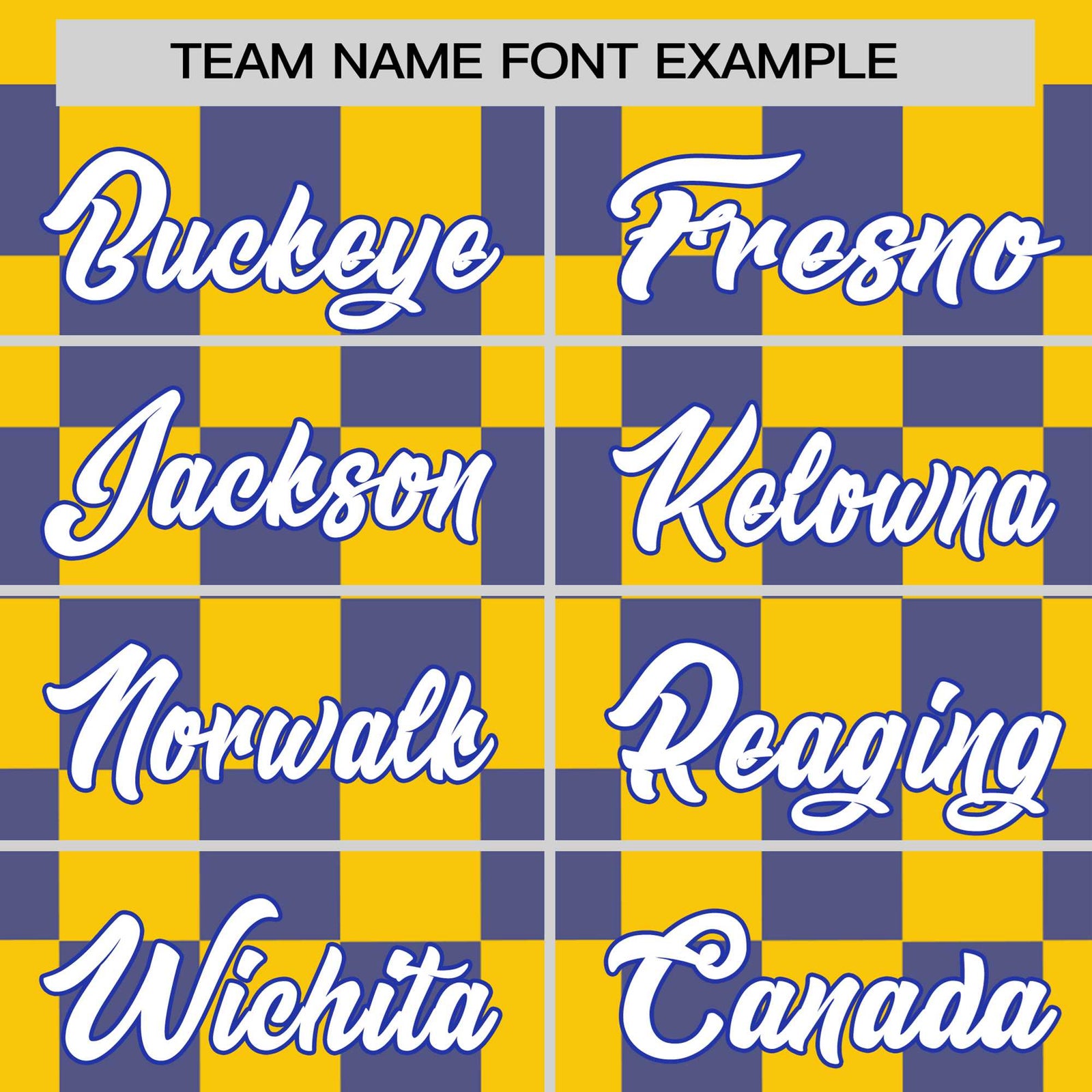 Custom Gold-01 Royal Blue Crew neck Plaid Pattern Personalized Performance T-Shirt