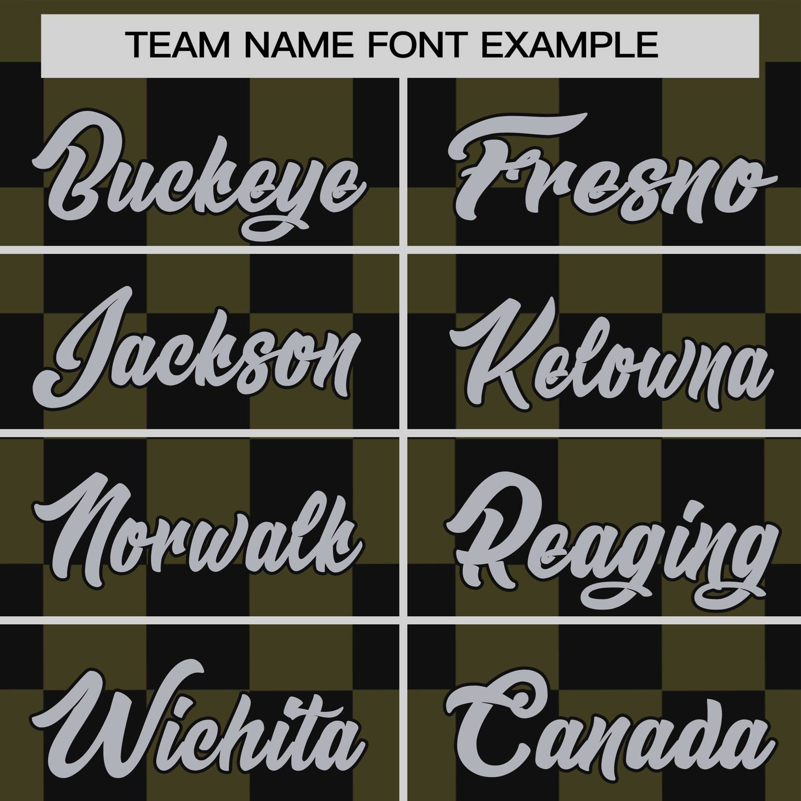 Custom Olive Gray Crew neck Plaid Pattern Personalized Performance T-Shirt