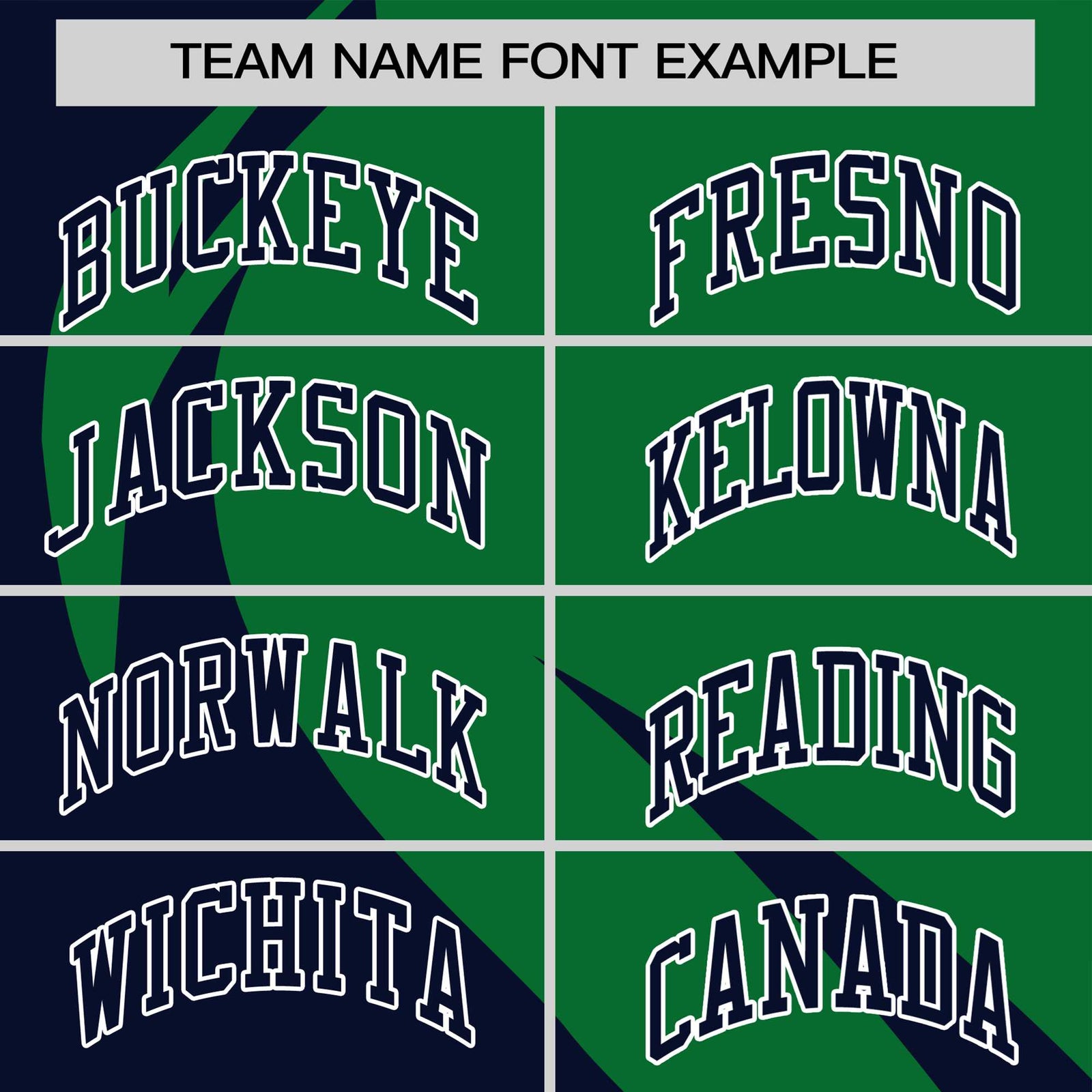 Custom Kelly Green-Navy Personalized Slanting Lump Pattern Performance T-Shirt