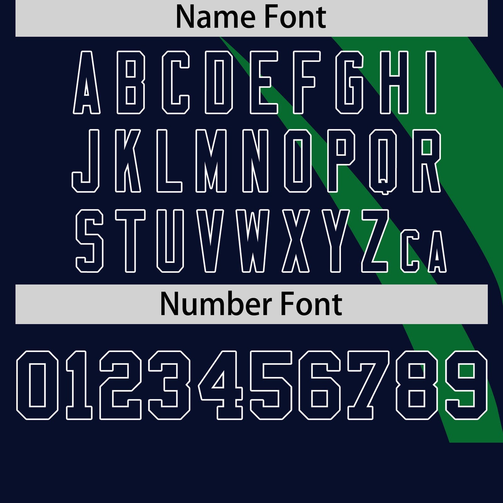 Custom Kelly Green-Navy Personalized Slanting Lump Pattern Performance T-Shirt