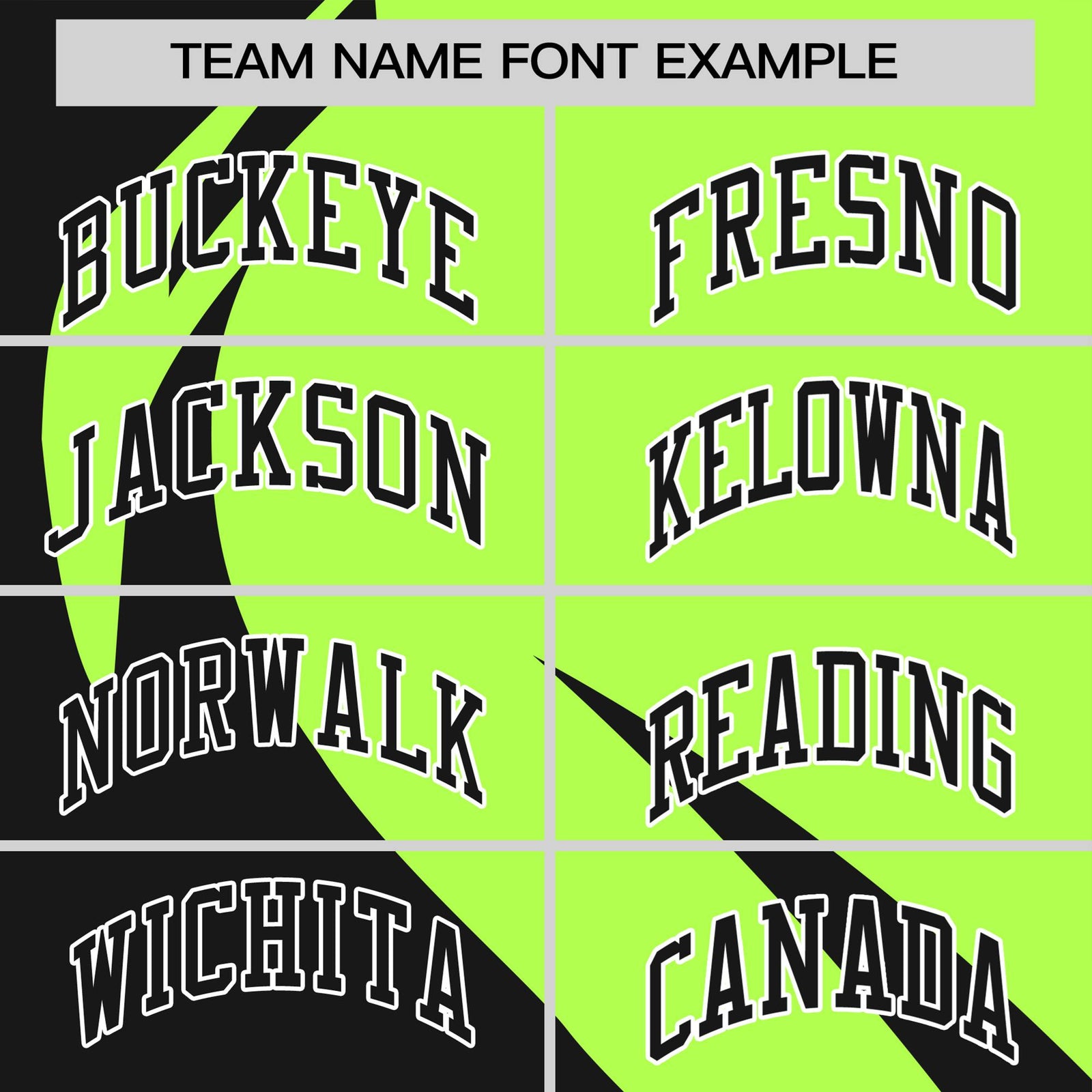 Custom Neon Green-Black Personalized Slanting Lump Pattern Performance T-Shirt