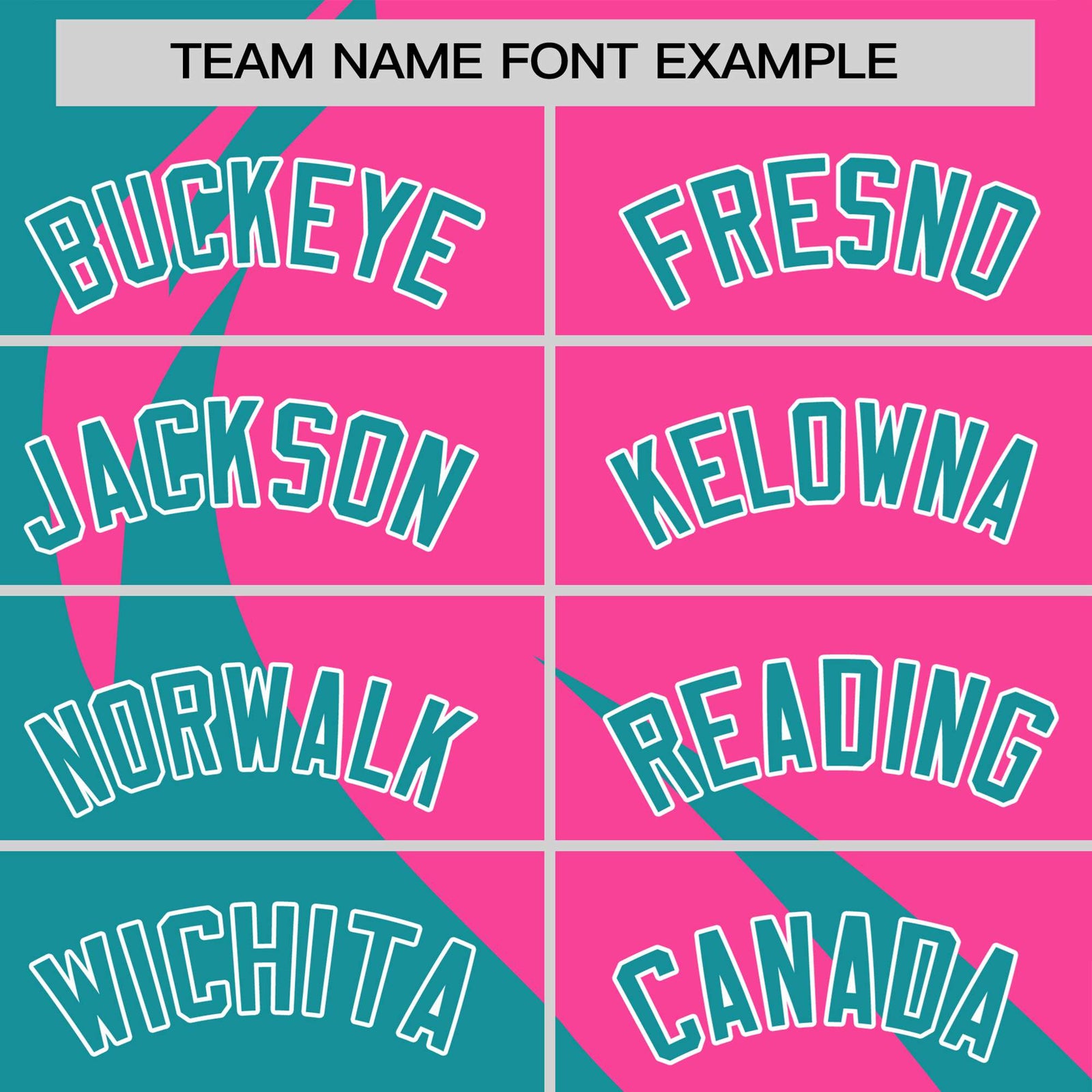 Custom Pink Aqua Personalized Slanting Lump Pattern Performance T-Shirt