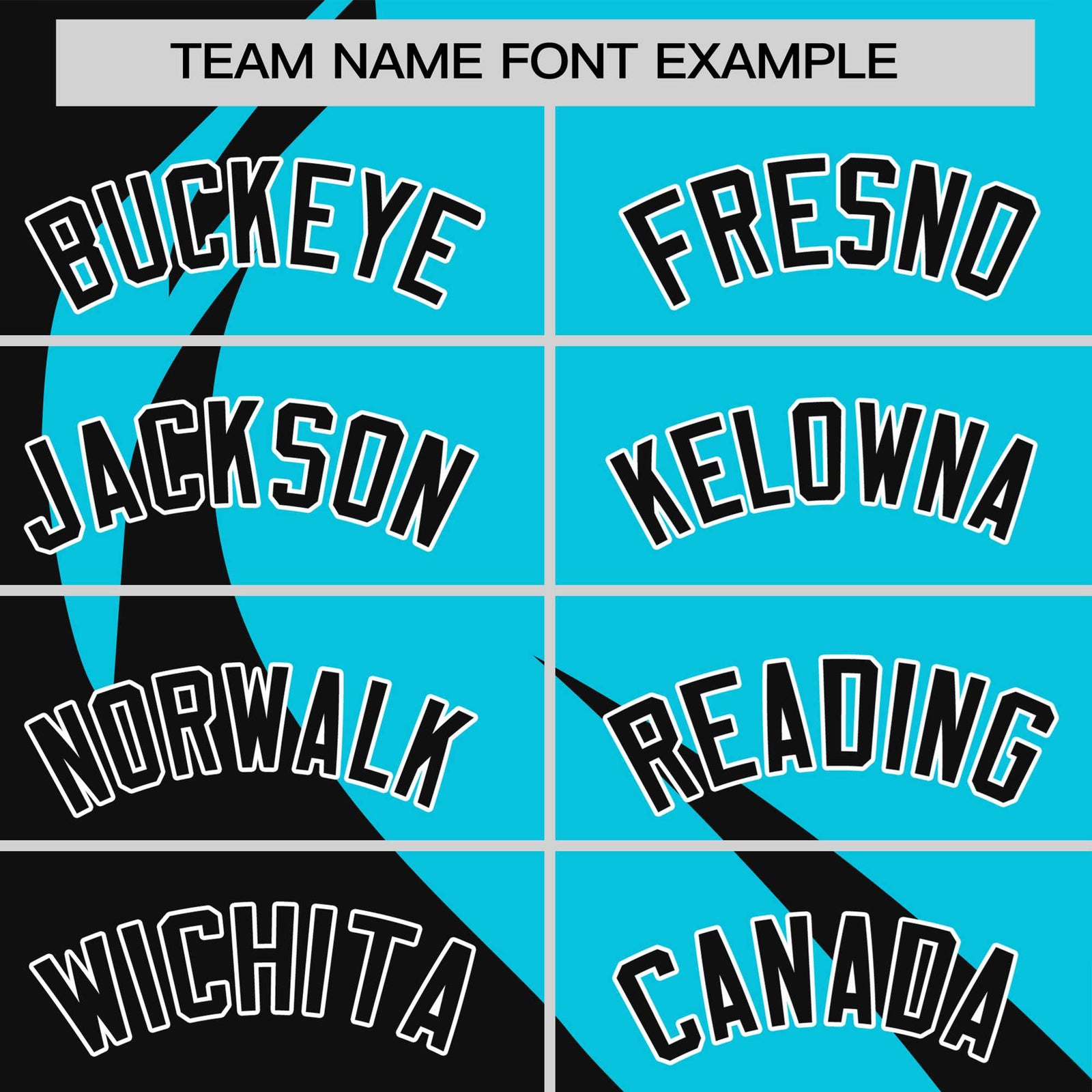 Custom Sky Blue-Black Personalized Slanting Lump Pattern Performance T-Shirt