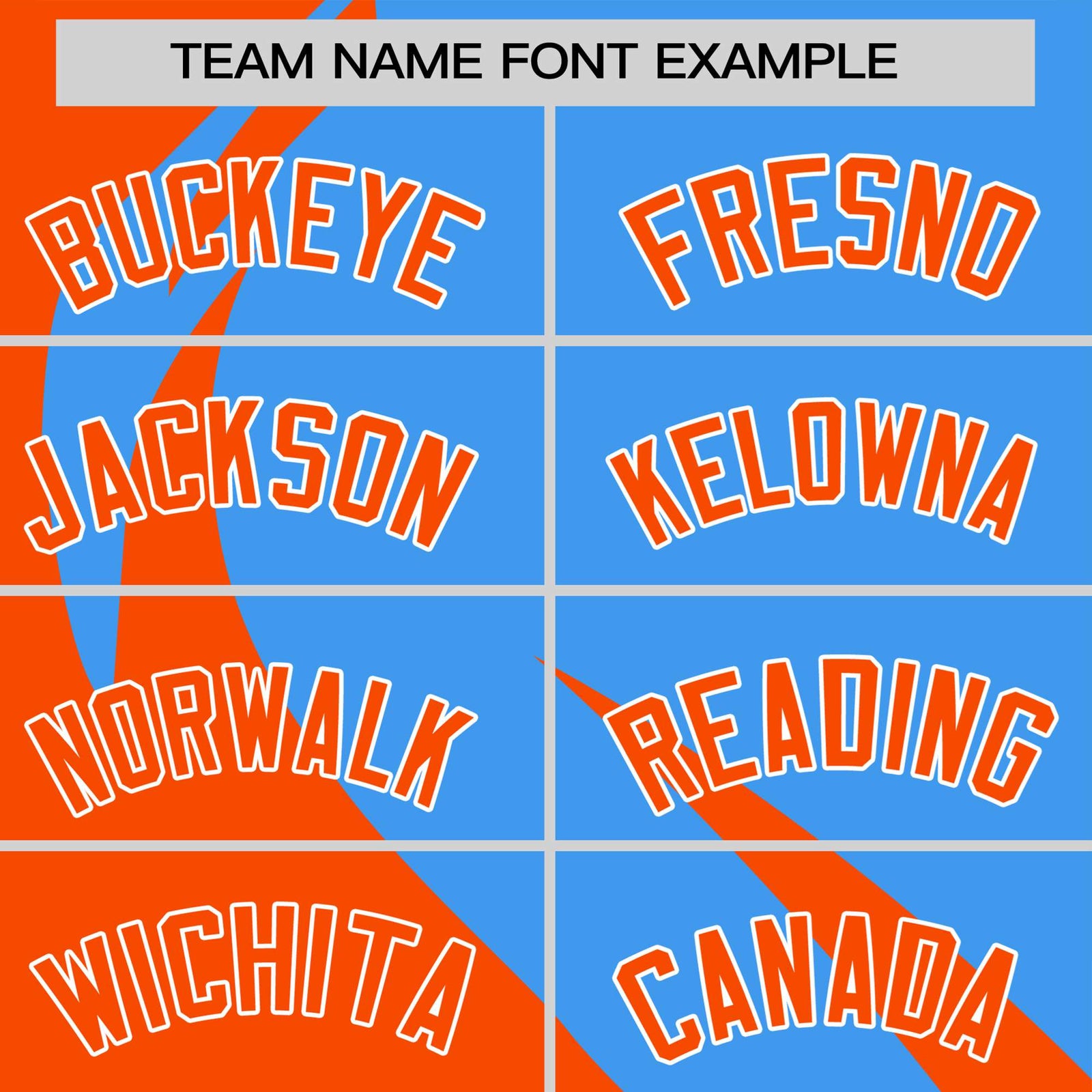 Custom Powder Blue-Orange Personalized Slanting Lump Pattern Performance T-Shirt