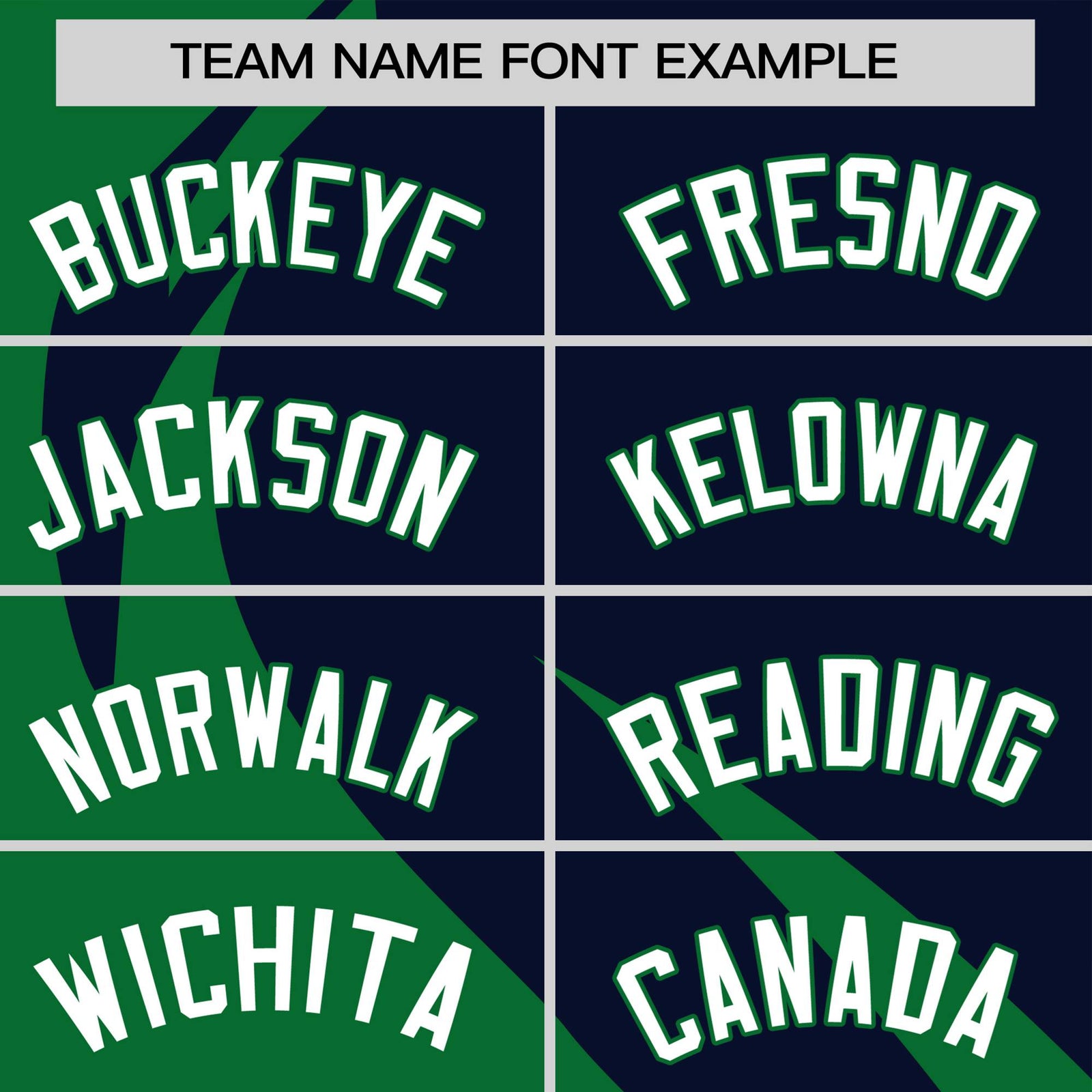 Custom Navy-Kelly Green Personalized Slanting Lump Pattern Performance T-Shirt