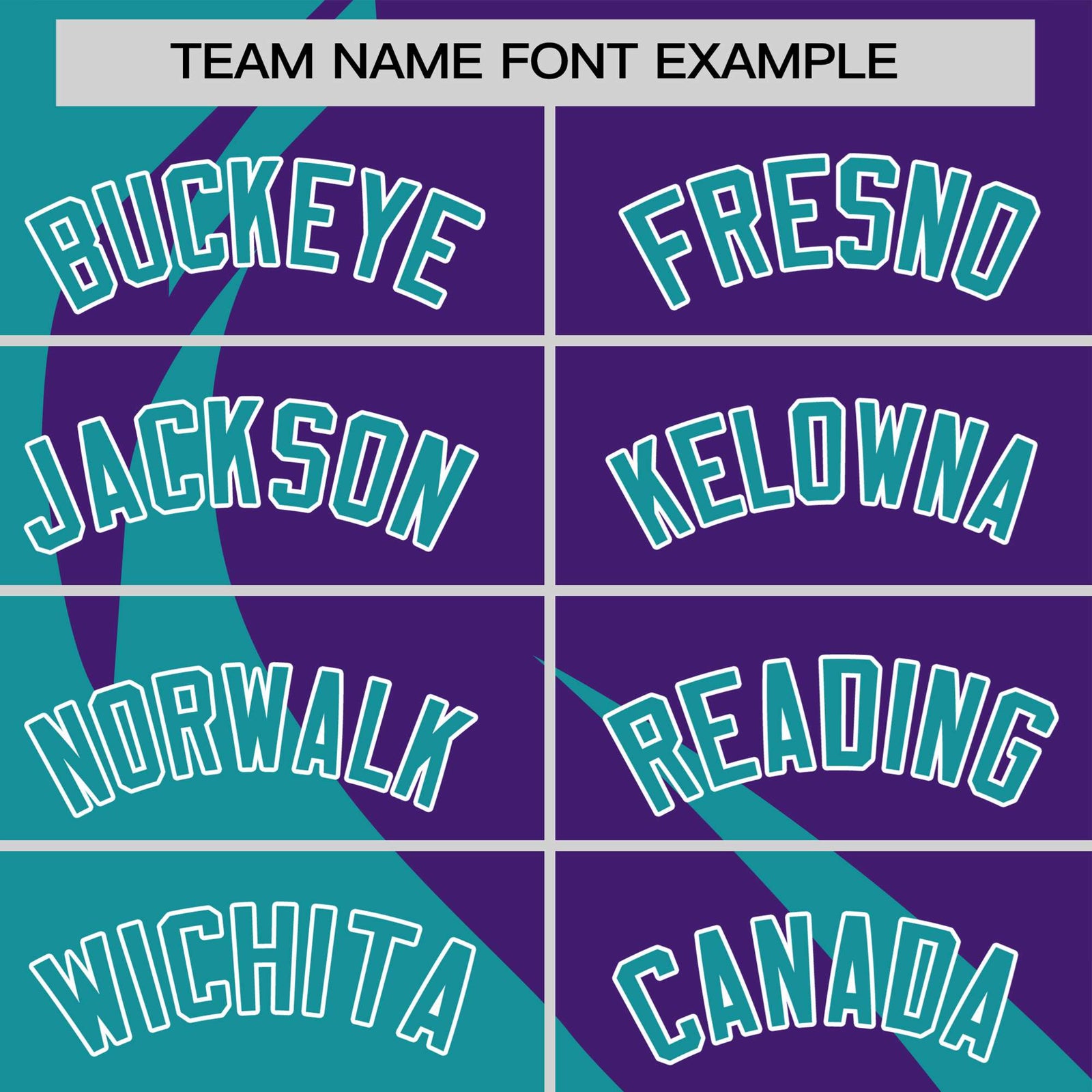 Custom Purple Aqua Personalized Slanting Lump Pattern Performance T-Shirt