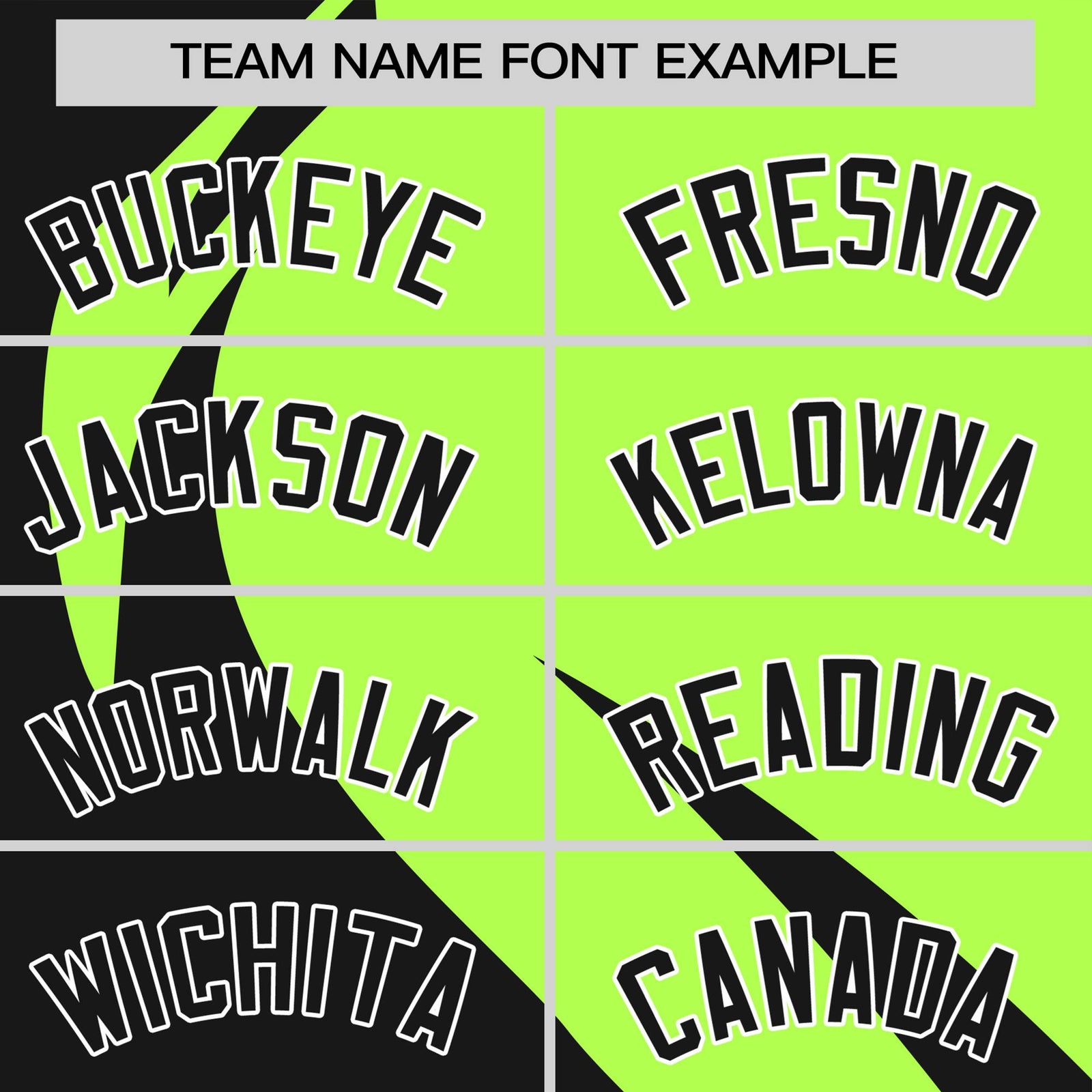 Custom Neon Green-Black Personalized Slanting Lump Pattern Performance T-Shirt