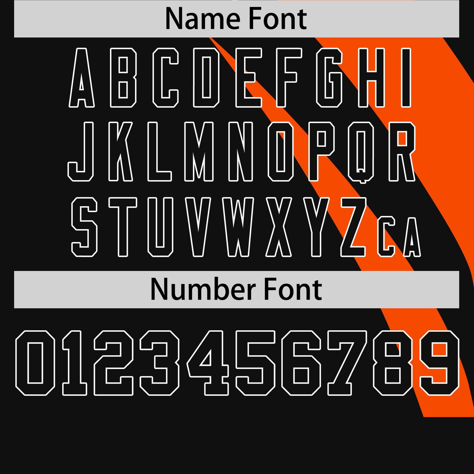 Custom Orange Black Personalized Slanting Lump Pattern Performance T-Shirt