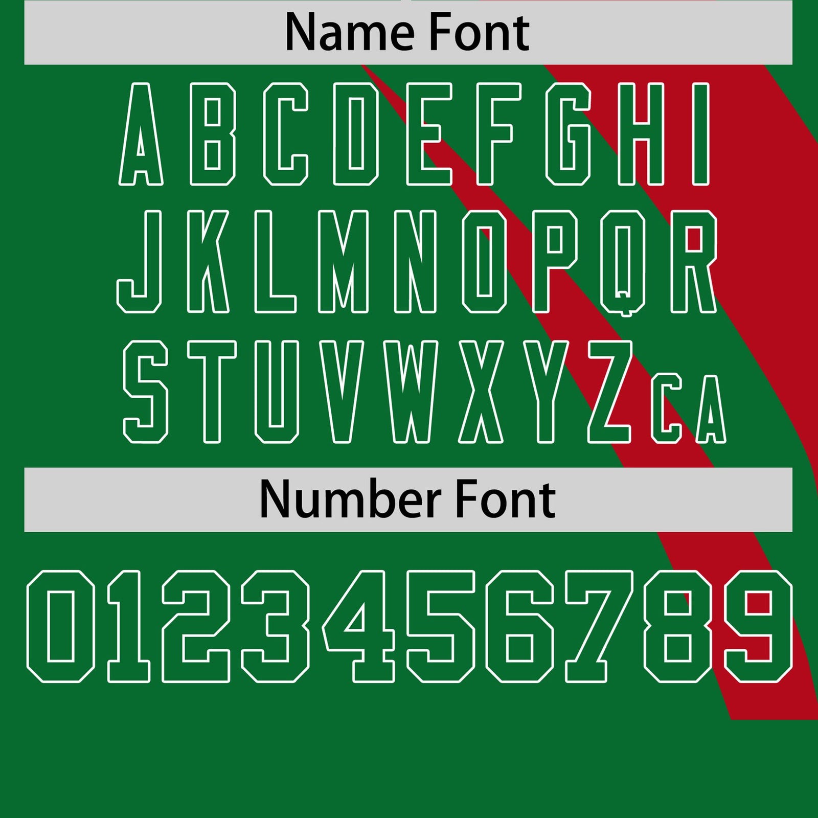 Custom Red-Kelly Green Personalized Slanting Lump Pattern Performance T-Shirt