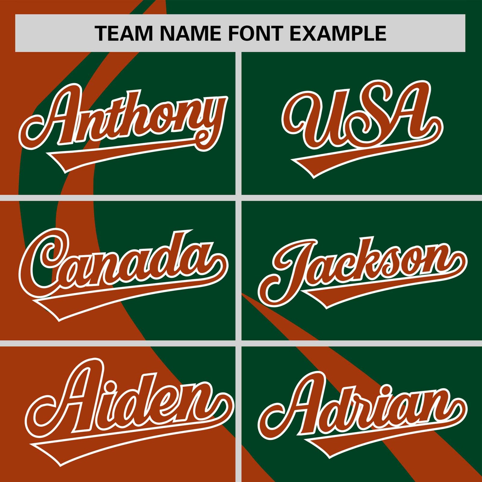 Custom Green-Texas Orange Personalized Slanting Lump Pattern Performance T-Shirt