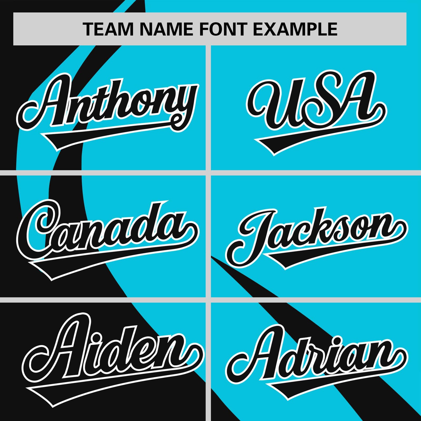 Custom Sky Blue-Black Personalized Slanting Lump Pattern Performance T-Shirt