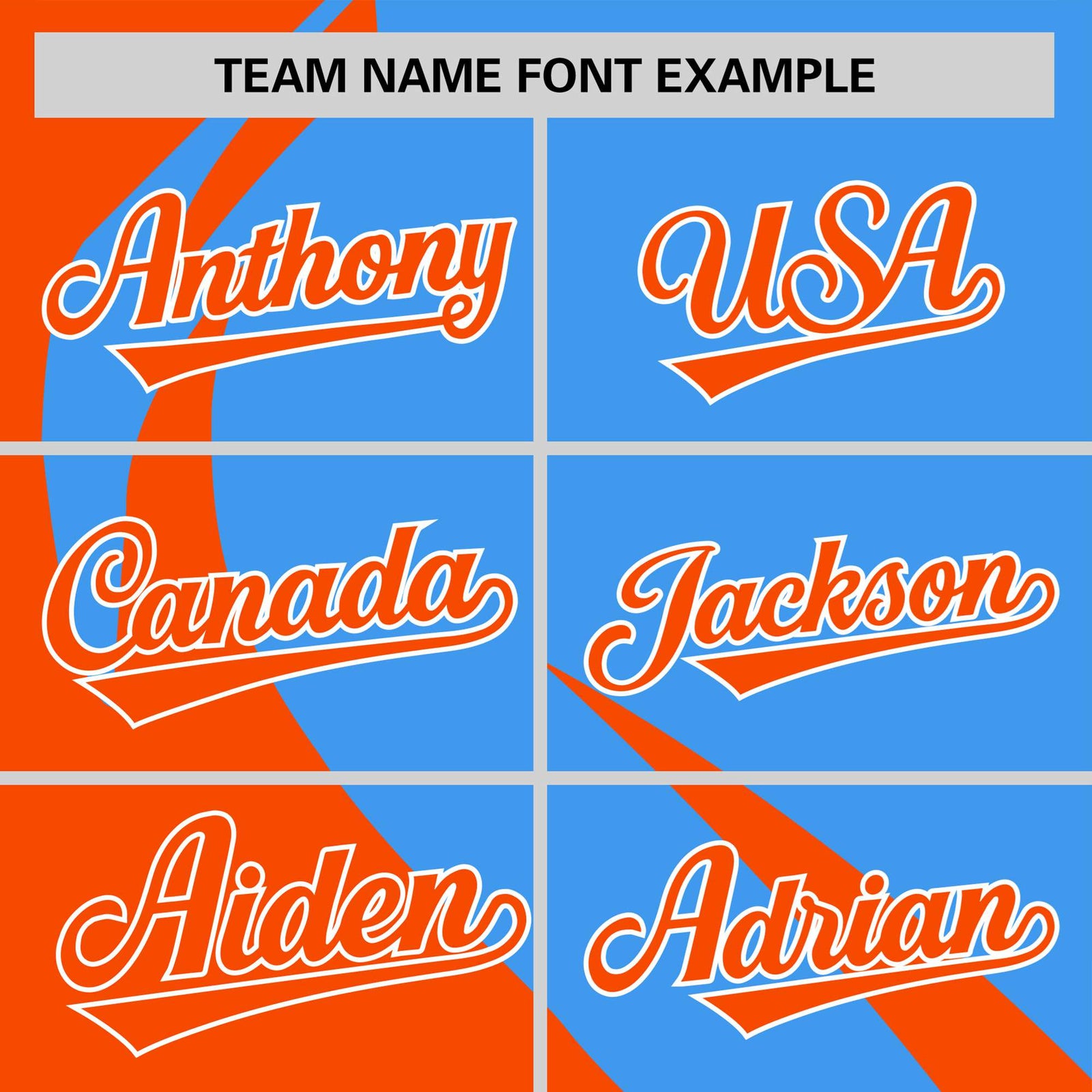 Custom Powder Blue-Orange Personalized Slanting Lump Pattern Performance T-Shirt
