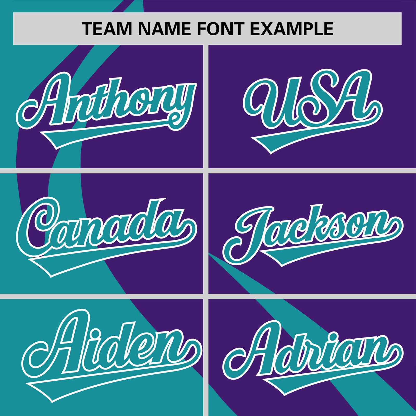 Custom Purple Aqua Personalized Slanting Lump Pattern Performance T-Shirt