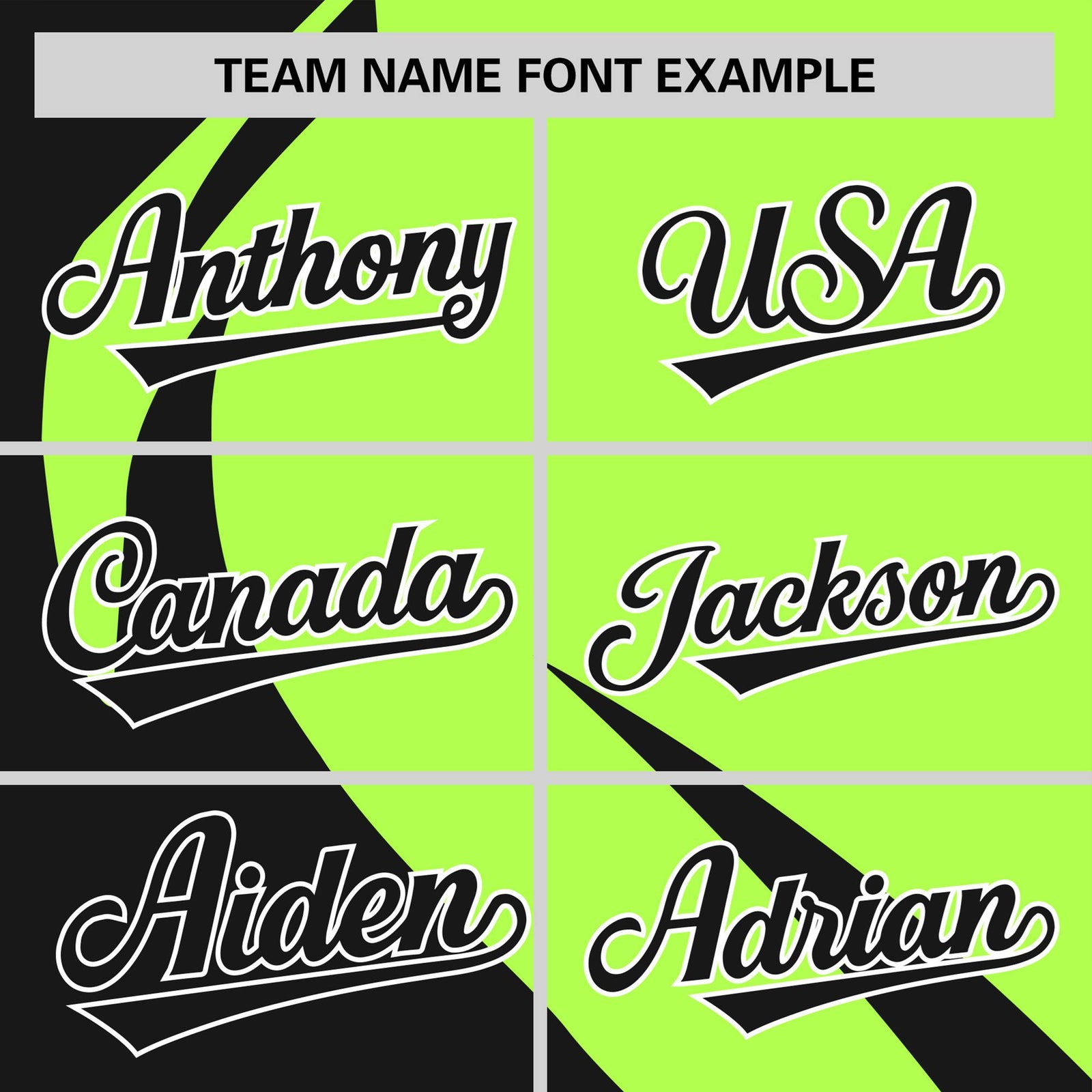 Custom Neon Green-Black Personalized Slanting Lump Pattern Performance T-Shirt