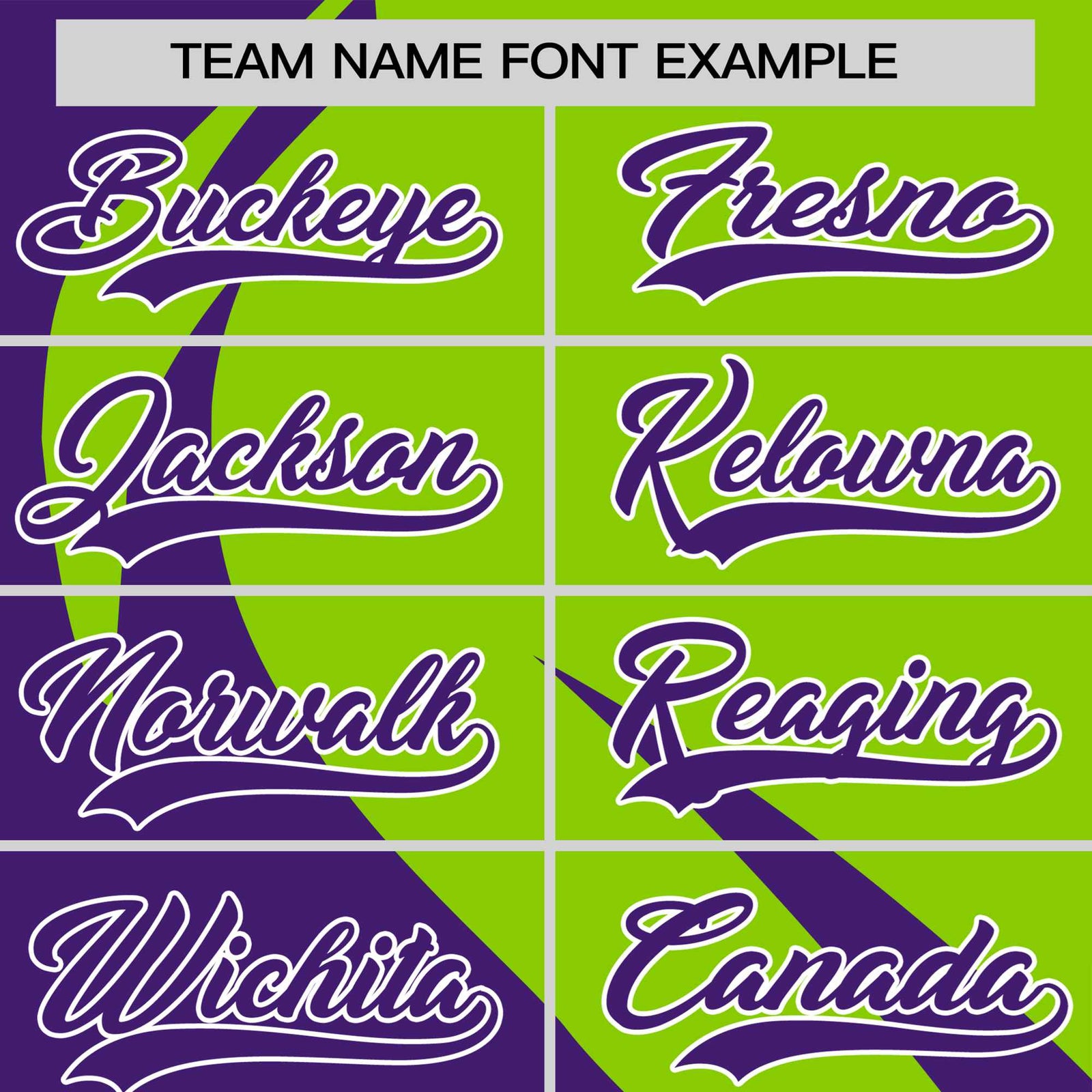 Custom Neon Green-Purple Personalized Slanting Lump Pattern Performance T-Shirt