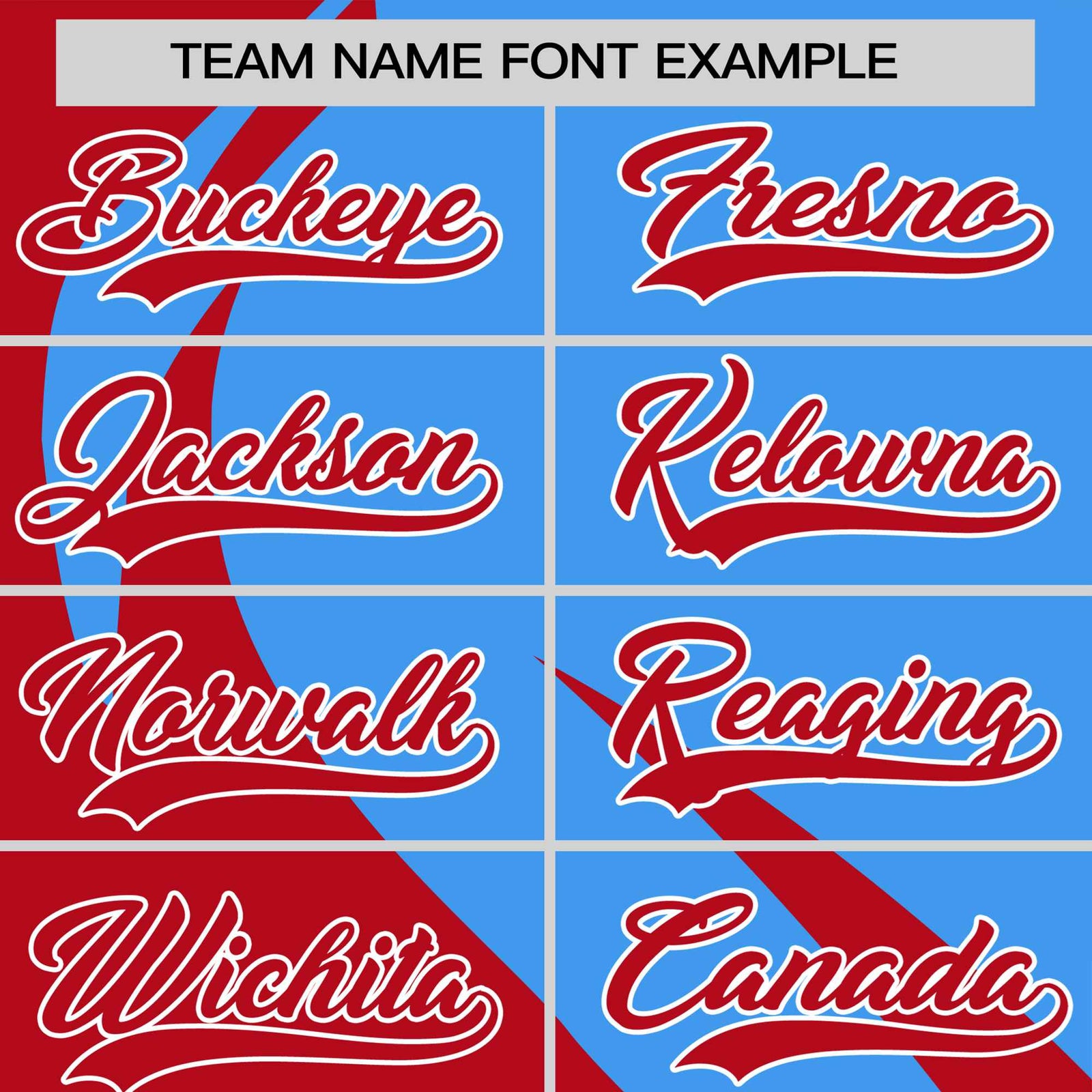 Custom Powder Blue-Red Personalized Slanting Lump Pattern Performance T-Shirt