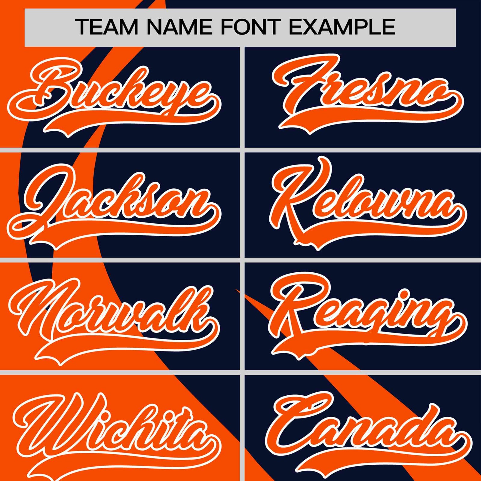 Custom Navy Orange Personalized Slanting Lump Pattern Performance T-Shirt