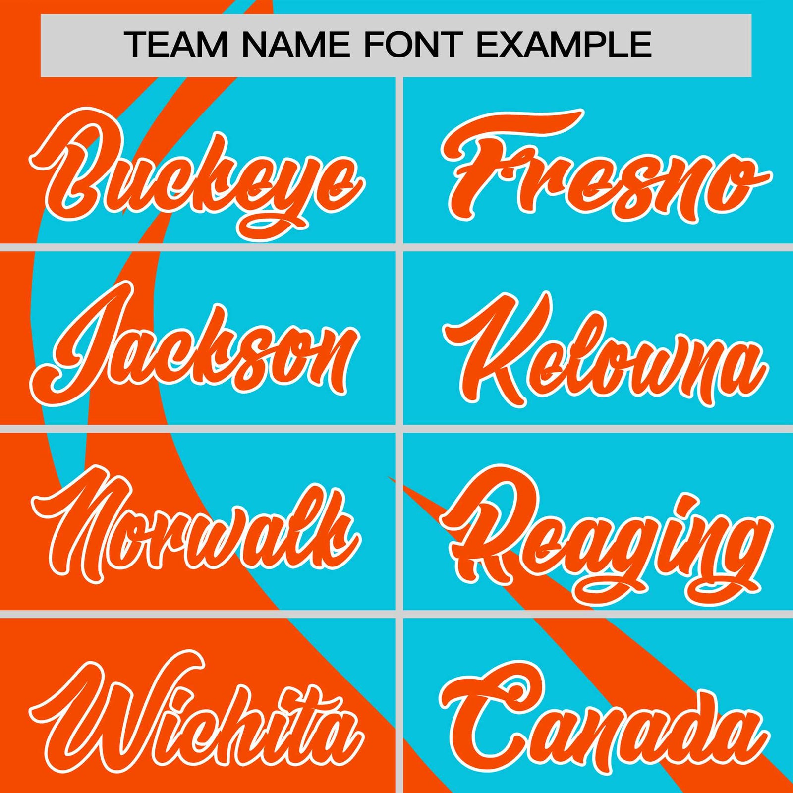 Custom Sky Blue-Orange Personalized Slanting Lump Pattern Performance T-Shirt