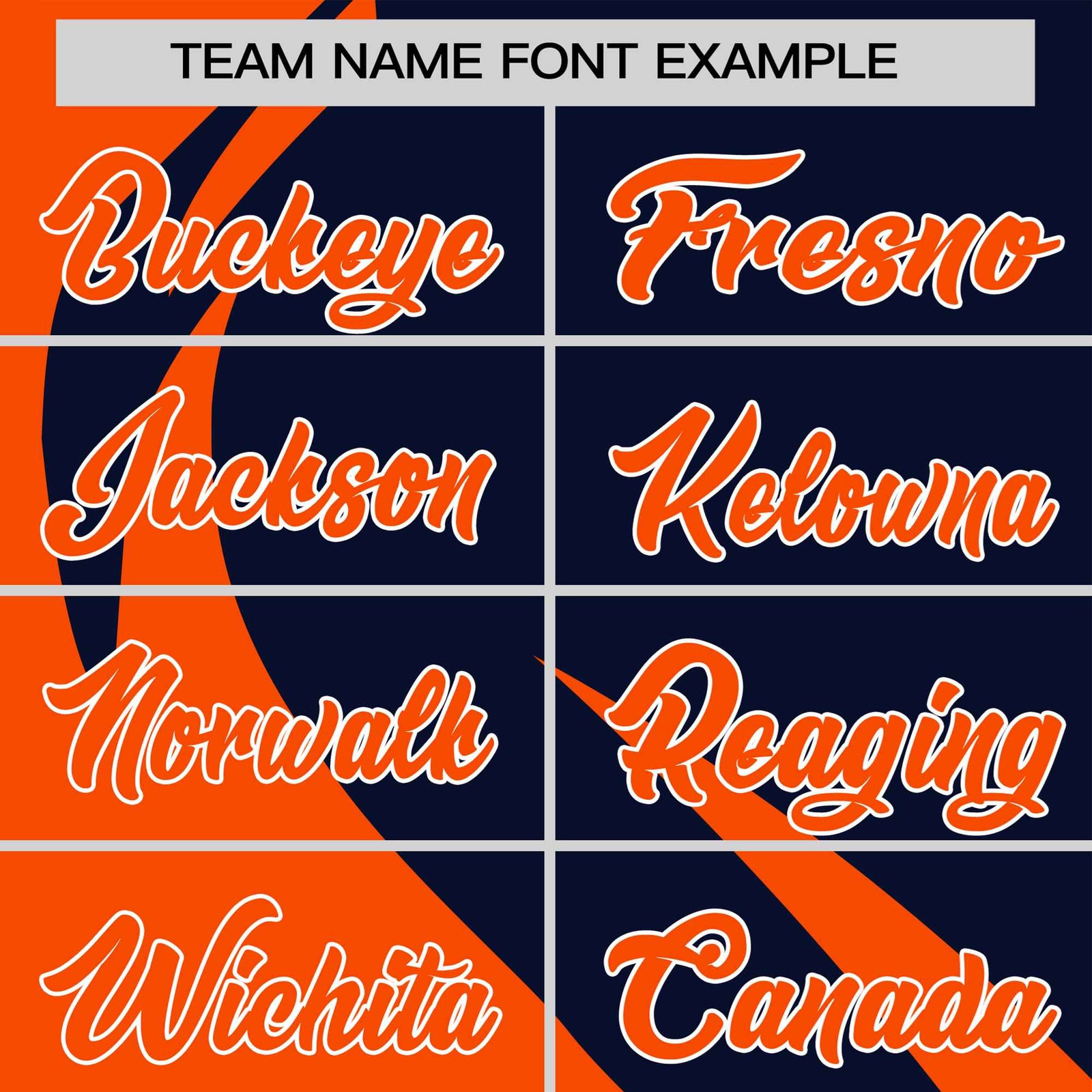 Custom Navy Orange Personalized Slanting Lump Pattern Performance T-Shirt