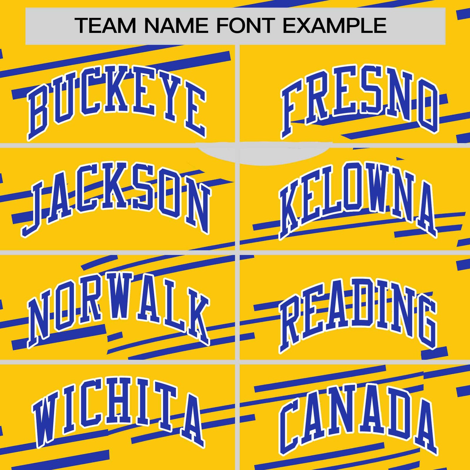 Custom Gold Royal Blue Personalized Slanting Line Graffiti Pattern Performance T-Shirt