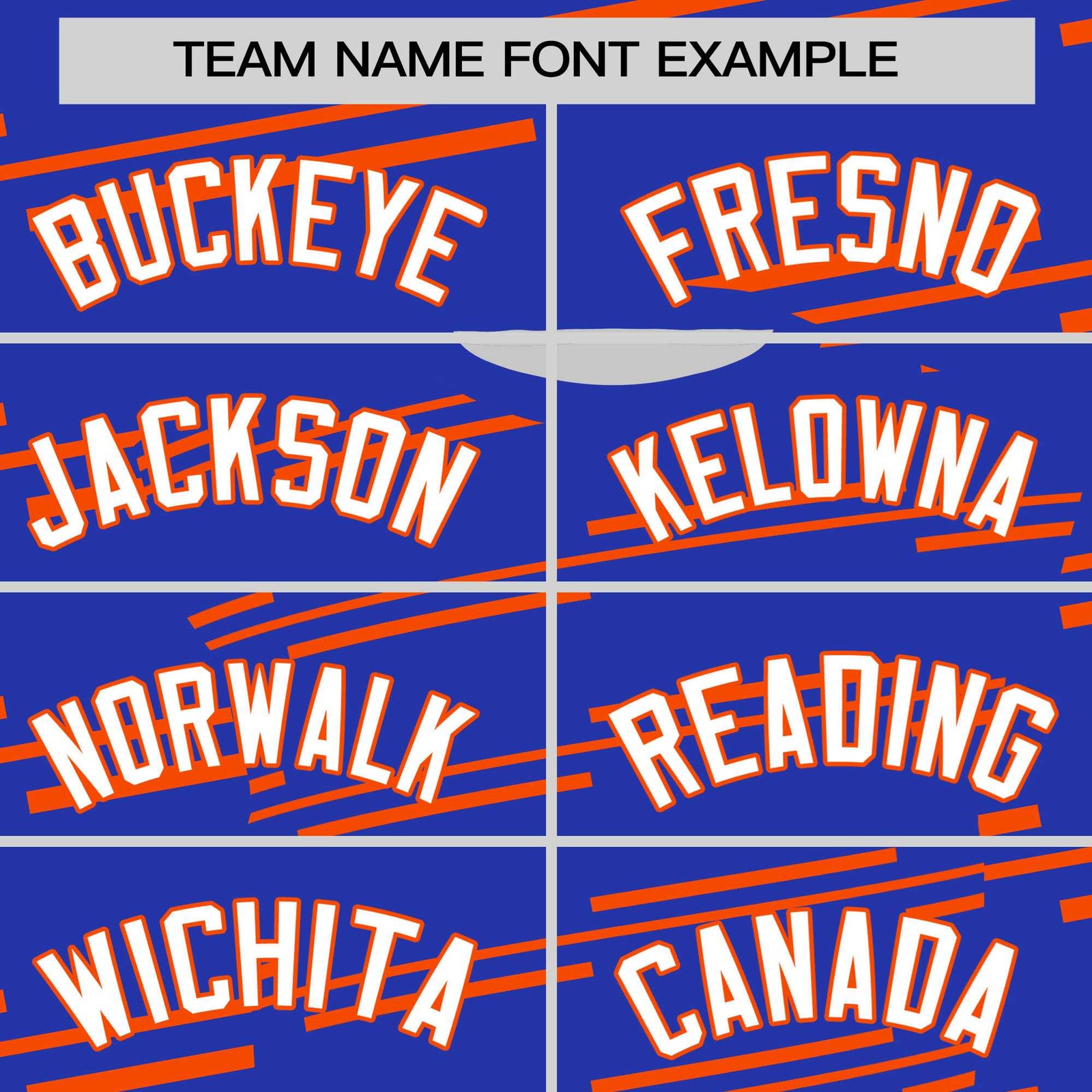 Custom Royal Blue Orange Personalized Slanting Line Graffiti Pattern Performance T-Shirt
