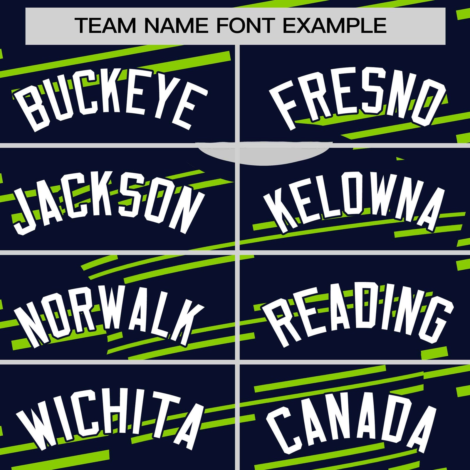 Custom Navy Neon Green Personalized Slanting Line Graffiti Pattern Performance T-Shirt