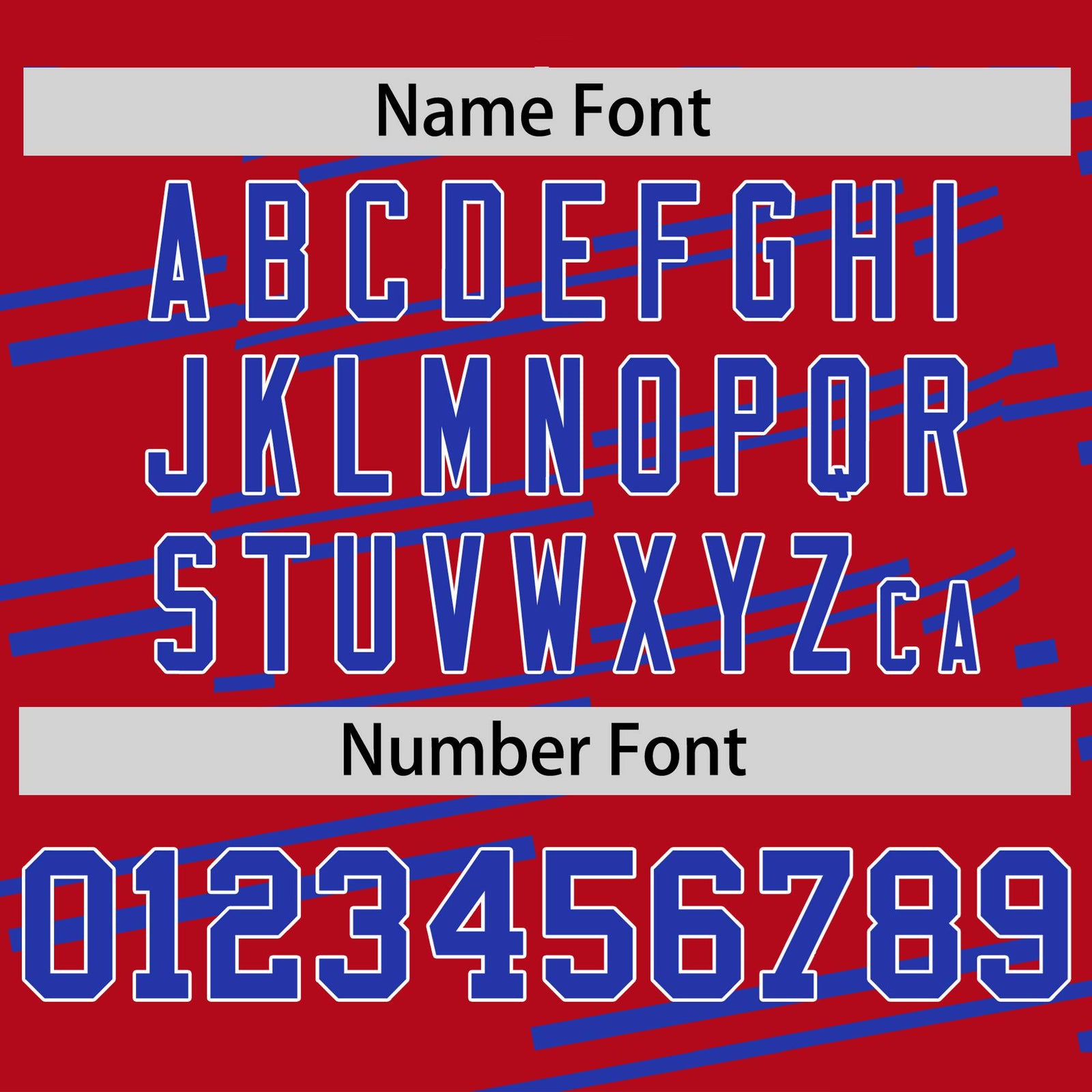 Custom Red Royal Blue Personalized Slanting Line Graffiti Pattern Performance T-Shirt