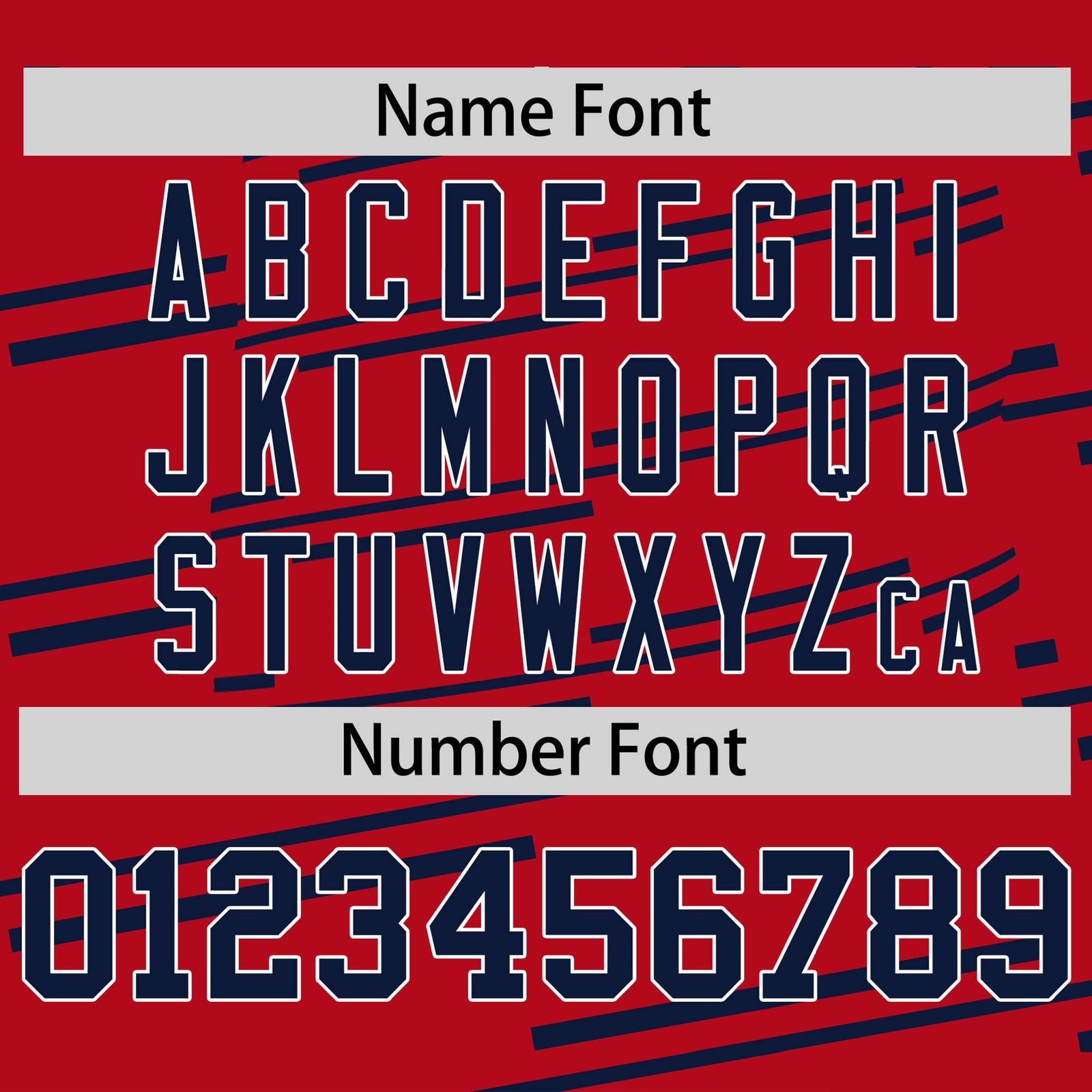 Custom Red Navy Personalized Slanting Line Graffiti Pattern Performance T-Shirt