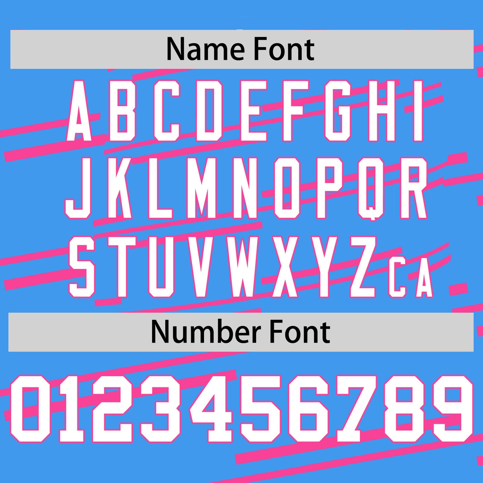 Custom Powder Blue Pink Personalized Slanting Line Graffiti Pattern Performance T-Shirt