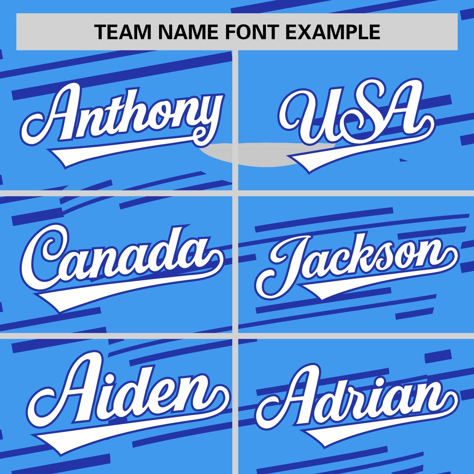 Custom Powder Blue Royal Blue Personalized Slanting Line Graffiti Pattern Performance T-Shirt