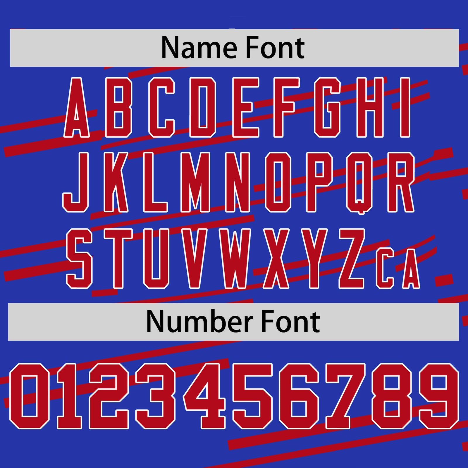 Custom Royal Blue Red Personalized Slanting Line Graffiti Pattern Performance T-Shirt