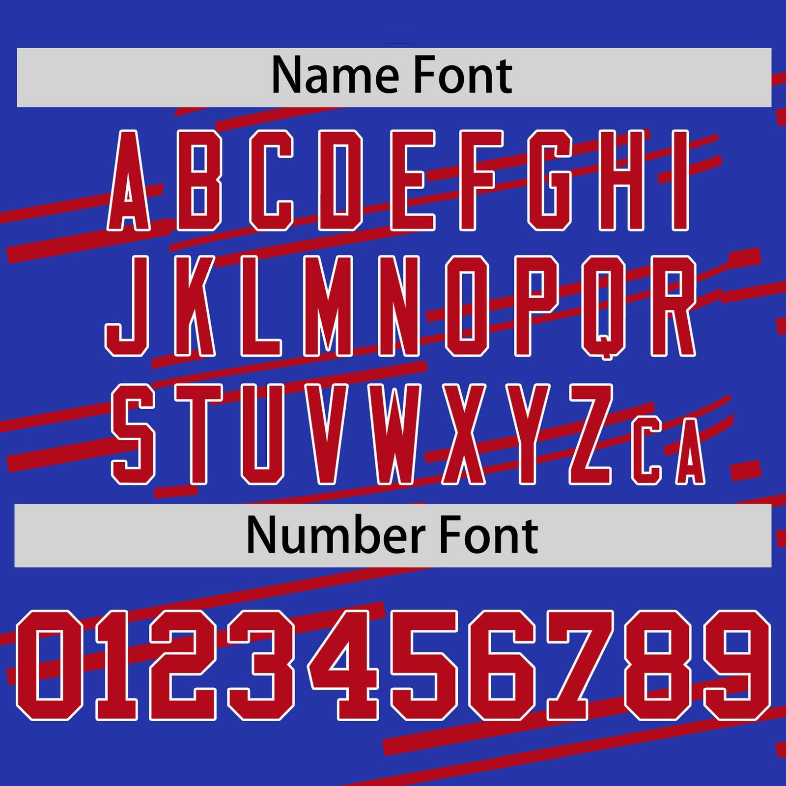 Custom Royal Blue Red Personalized Slanting Line Graffiti Pattern Performance T-Shirt