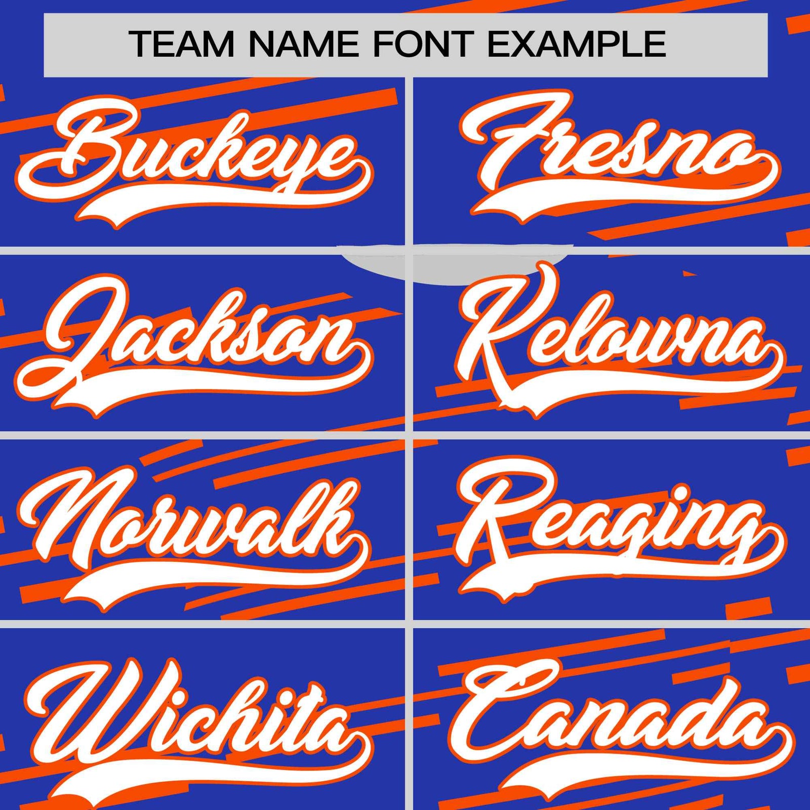 Custom Royal Blue Orange Personalized Slanting Line Graffiti Pattern Performance T-Shirt
